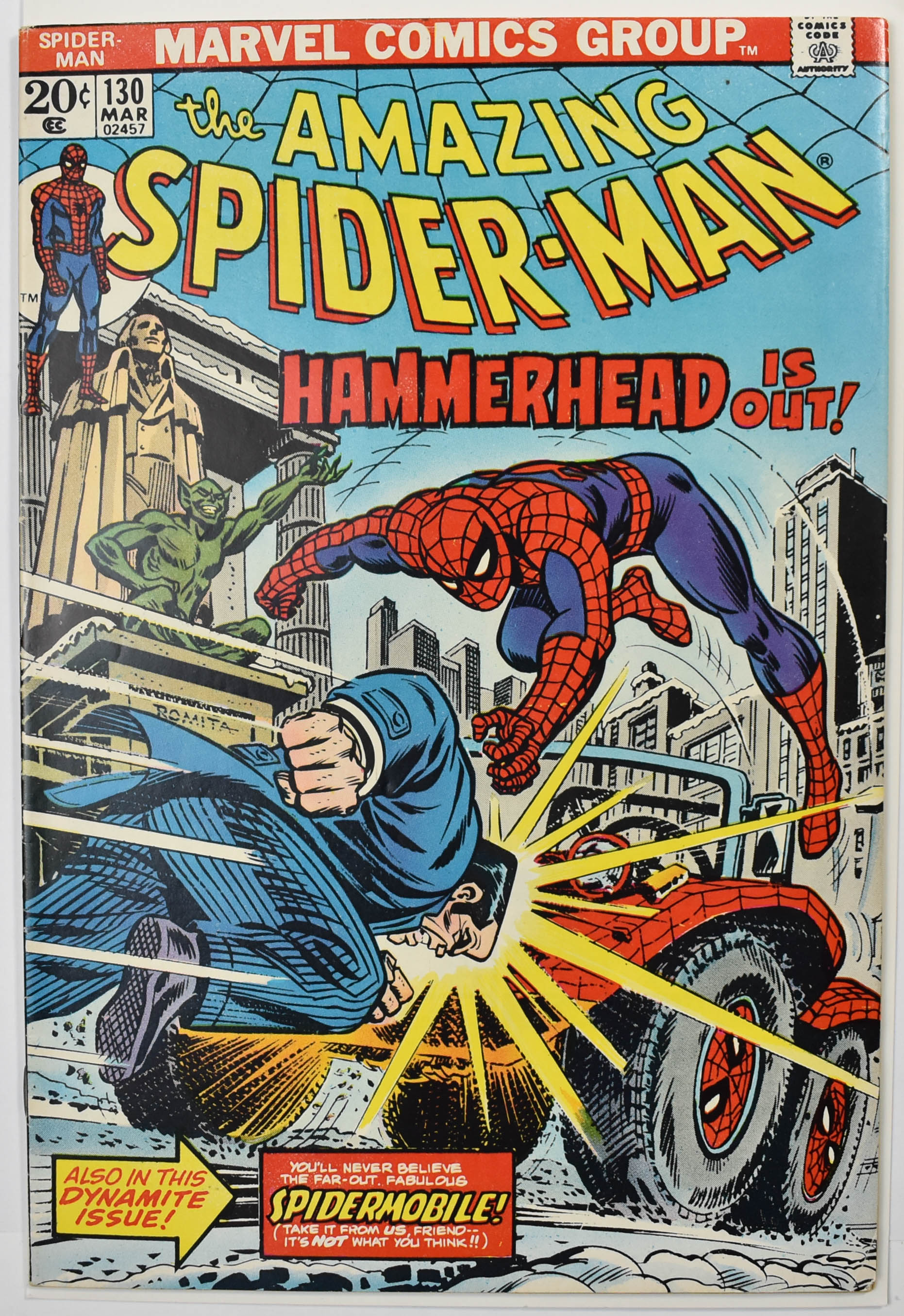 The Amazing Spider Man Marvel Comic Book 130 March NEAR Mint