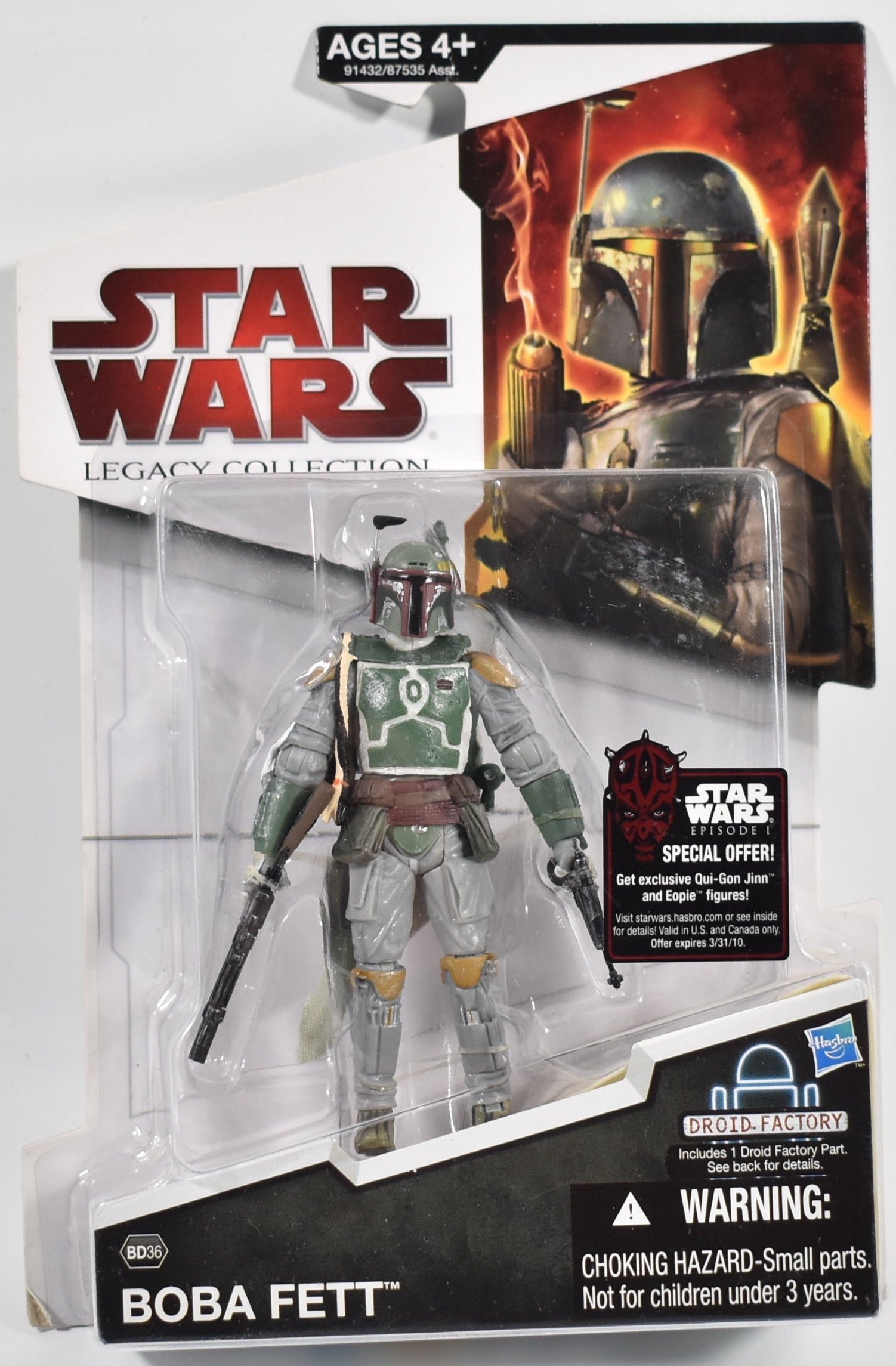 Star Wars Legacy Collection Boba Fett BD36 Hasbro 2009