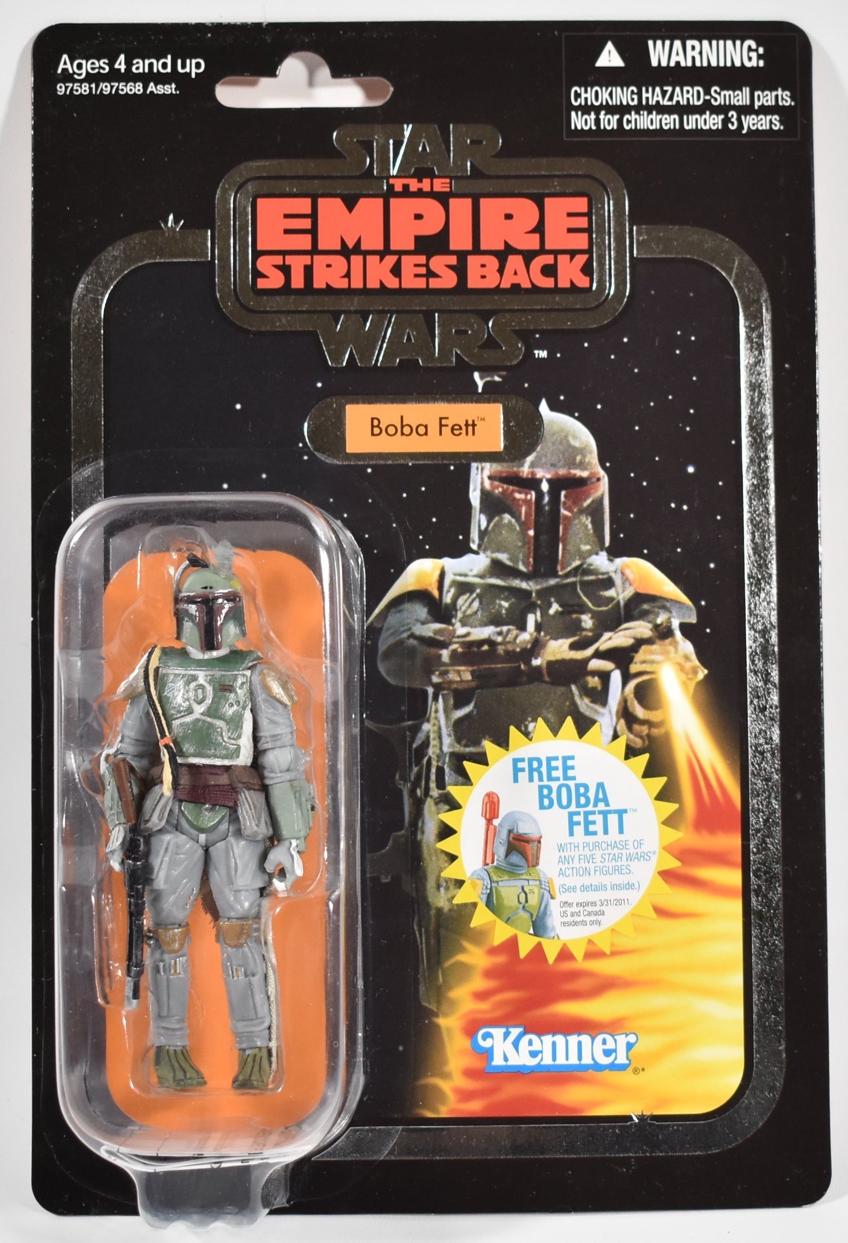 Star Wars The Empire Strikes Back Boba Fett 2010