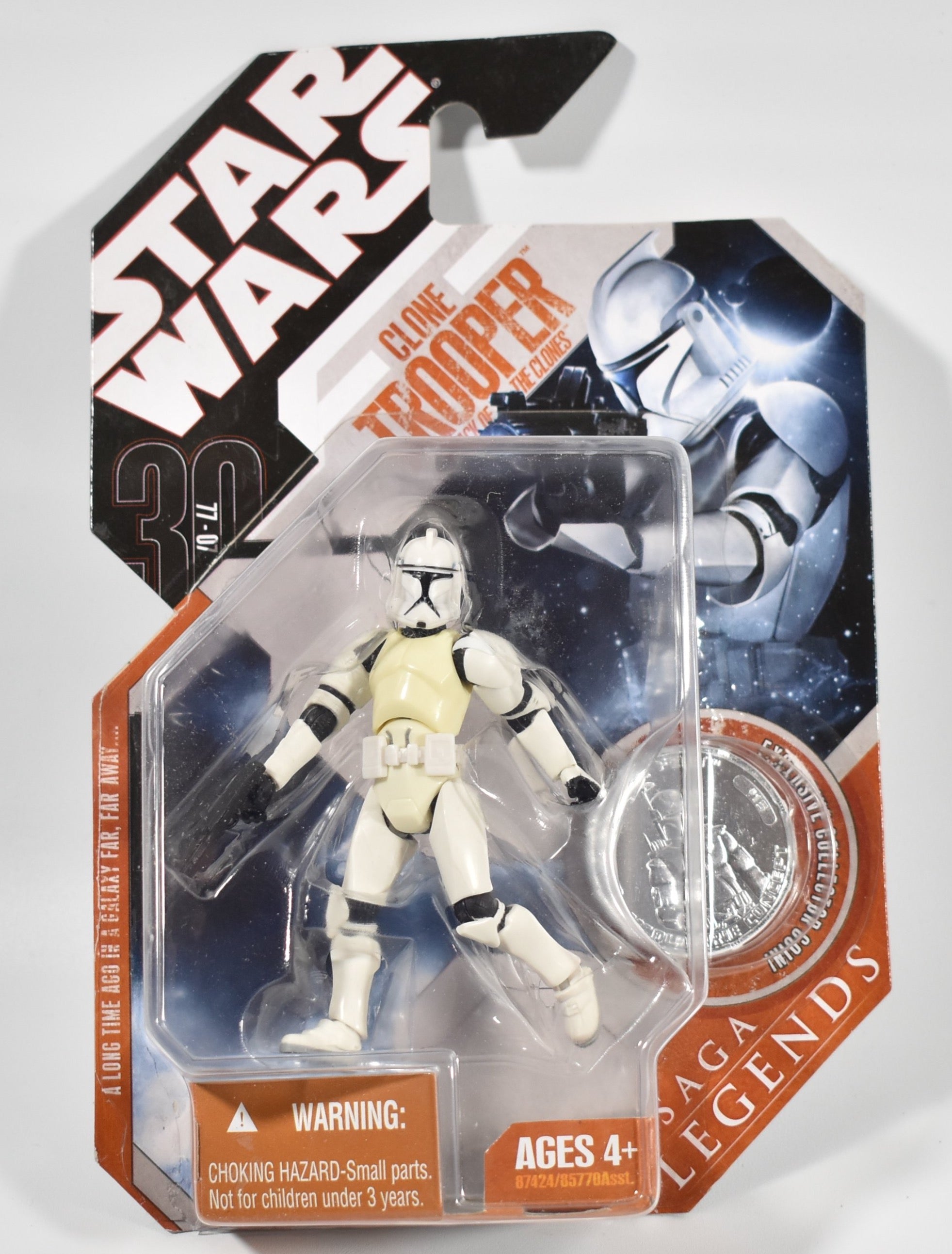 Star Wars Exclusive Collection Coin Silver Clone Trooper Sega Legends