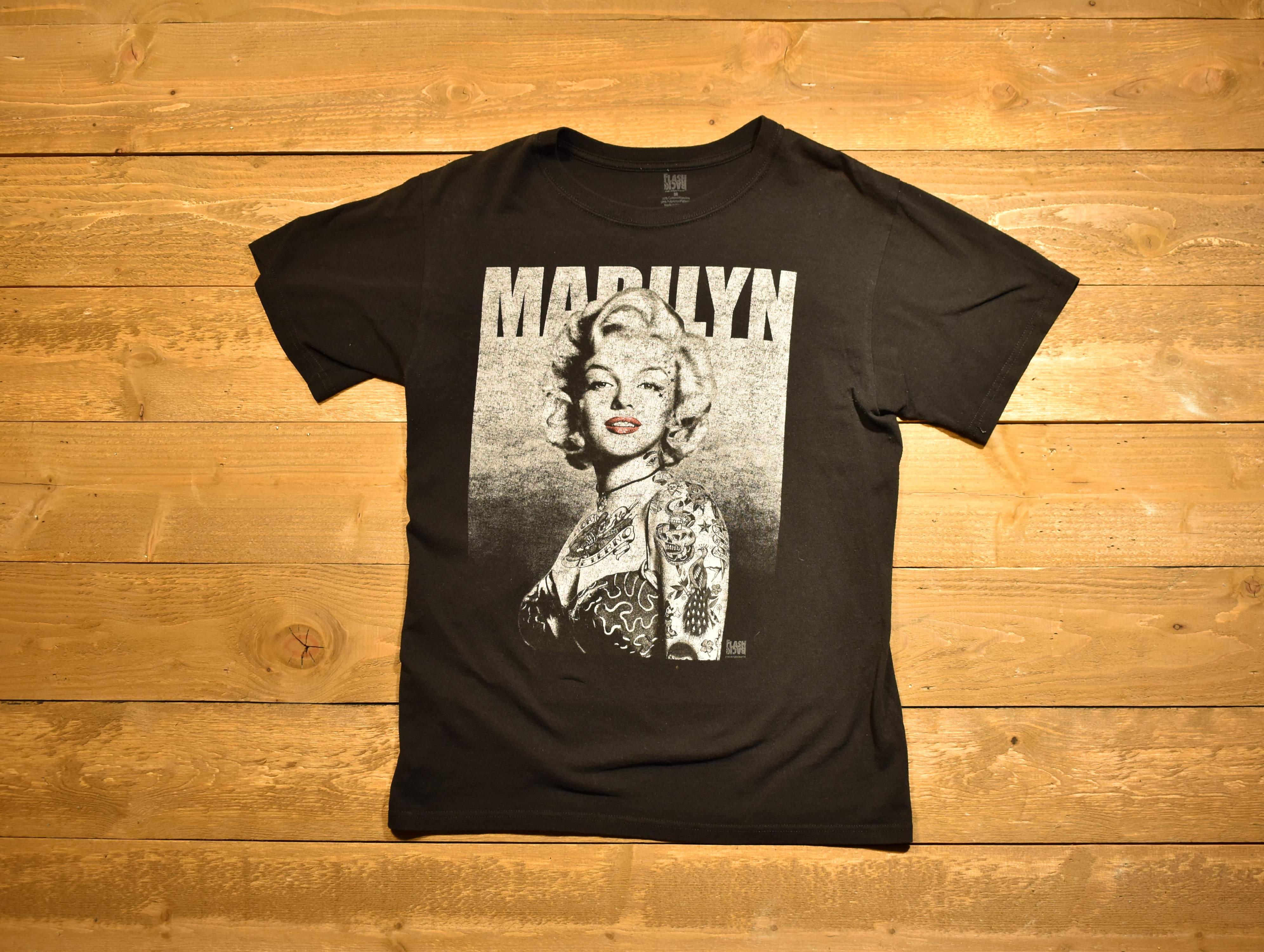 Marilyn Monroe medium T-shirt tattoo flash bag use T-shirt authentic