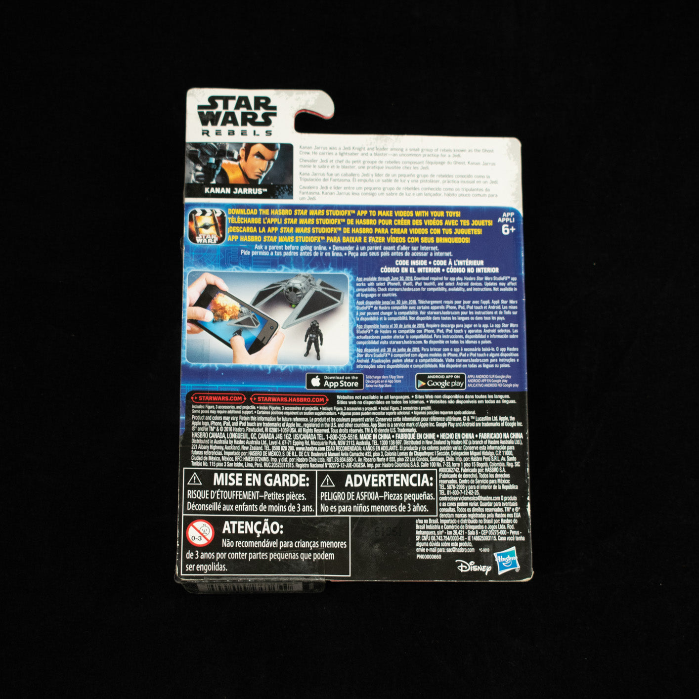 Star Wars Rogue One Hasbro Disney Action Figure Kanan Jarrus NEW