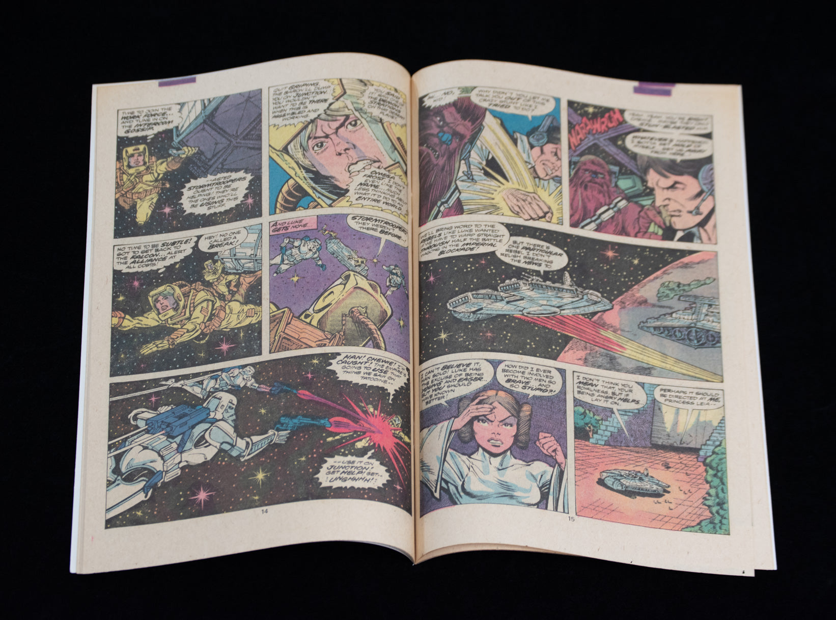 Star Wars Comic Book 33 MAR Marvel Comics Group The Greatest Space Fantasy Film