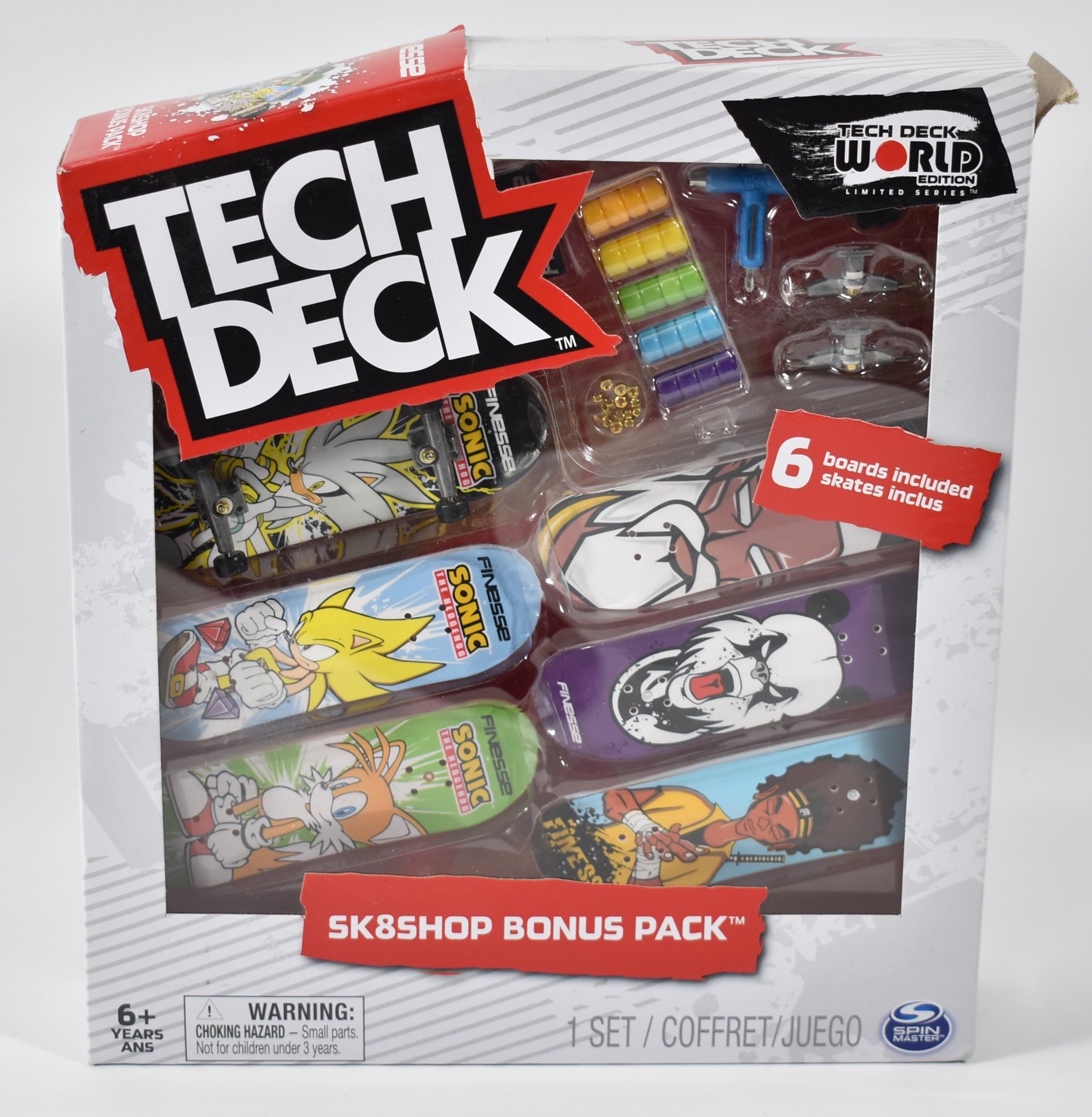 Tech Deck 6 Pack Sk8Shop Bonus Finesse
