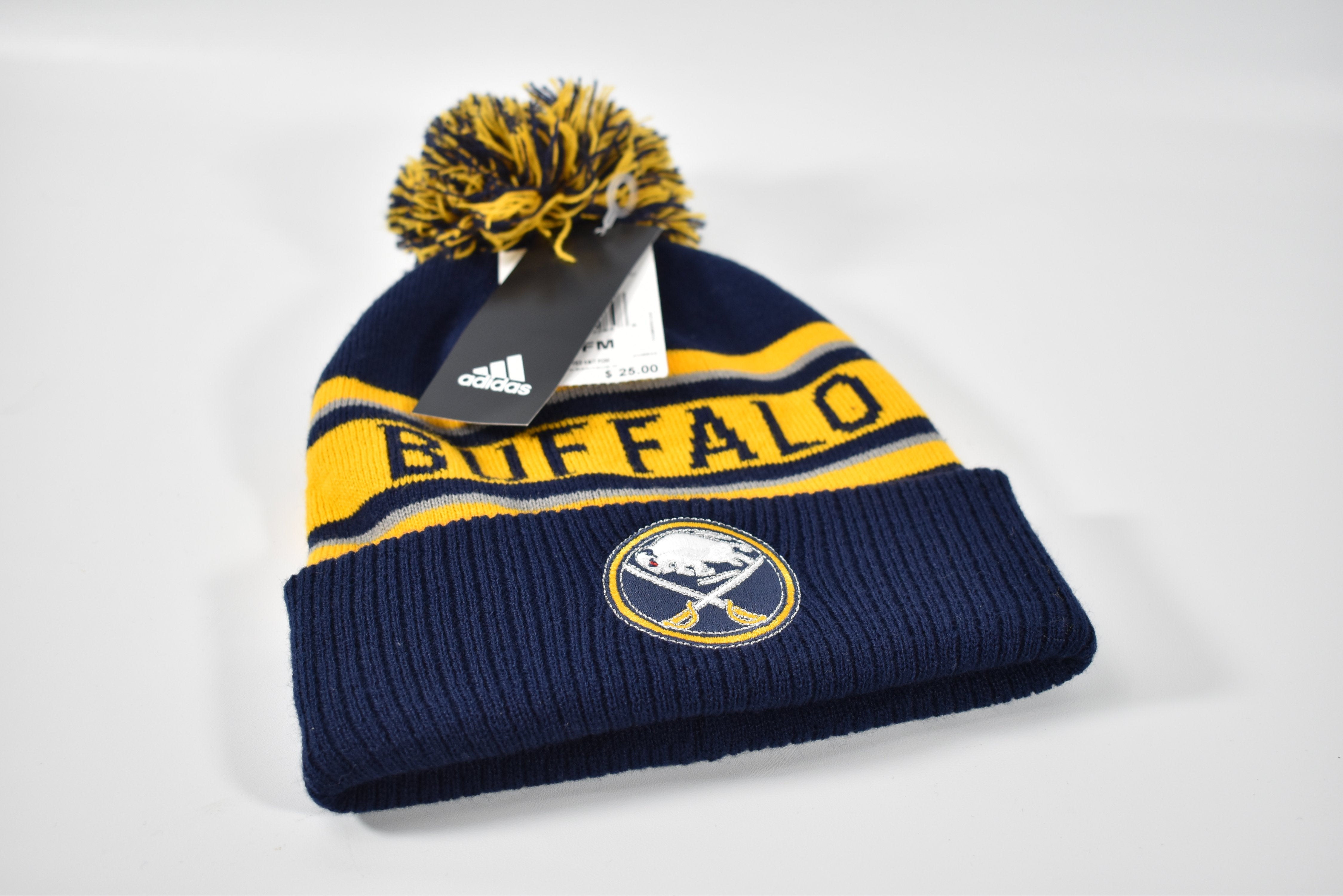 Buffalo Sabers NHL Hockey Beanie Adidas New
