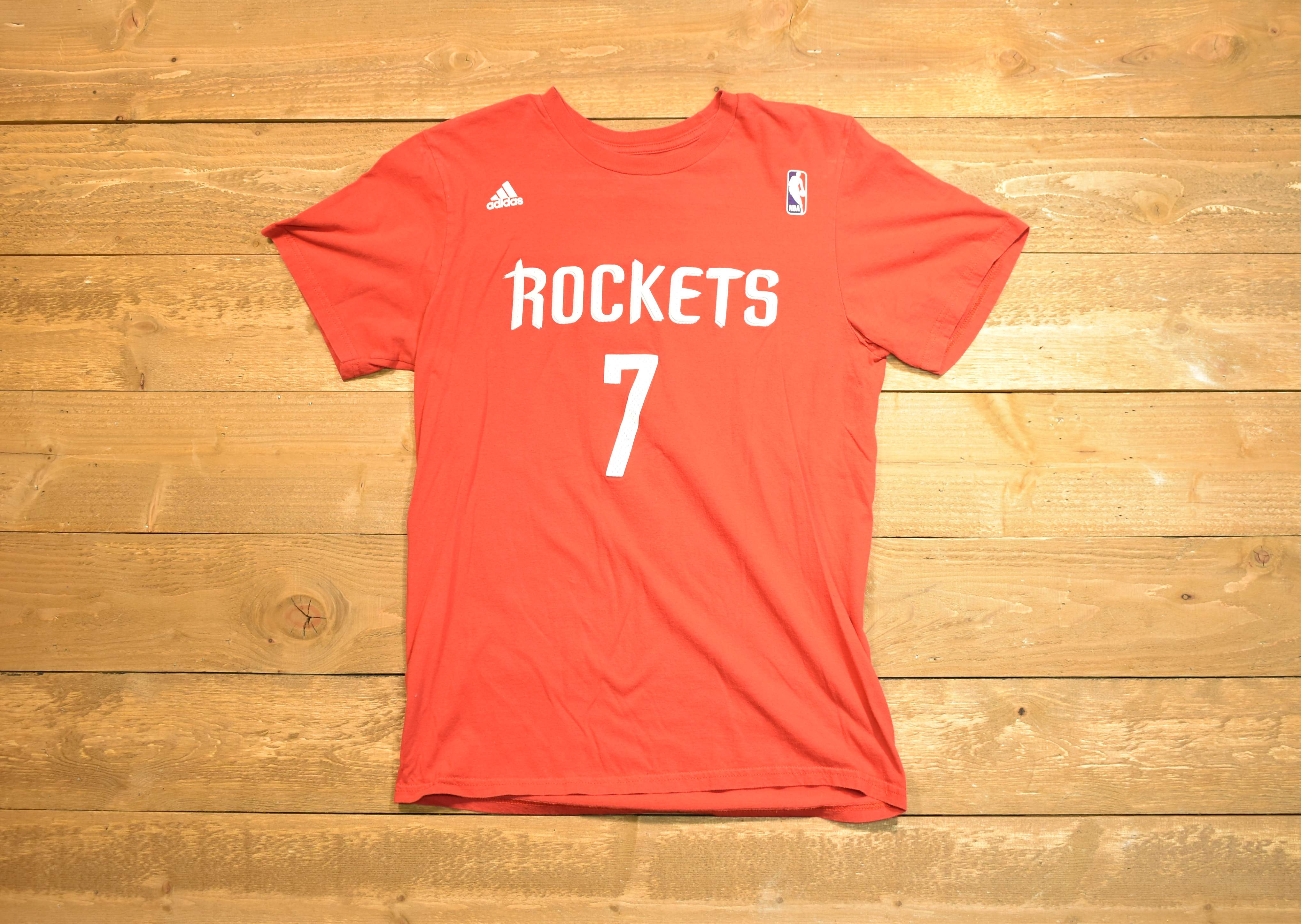 Rockets NBA basketball Adidas men's shirt medium LIN7 used