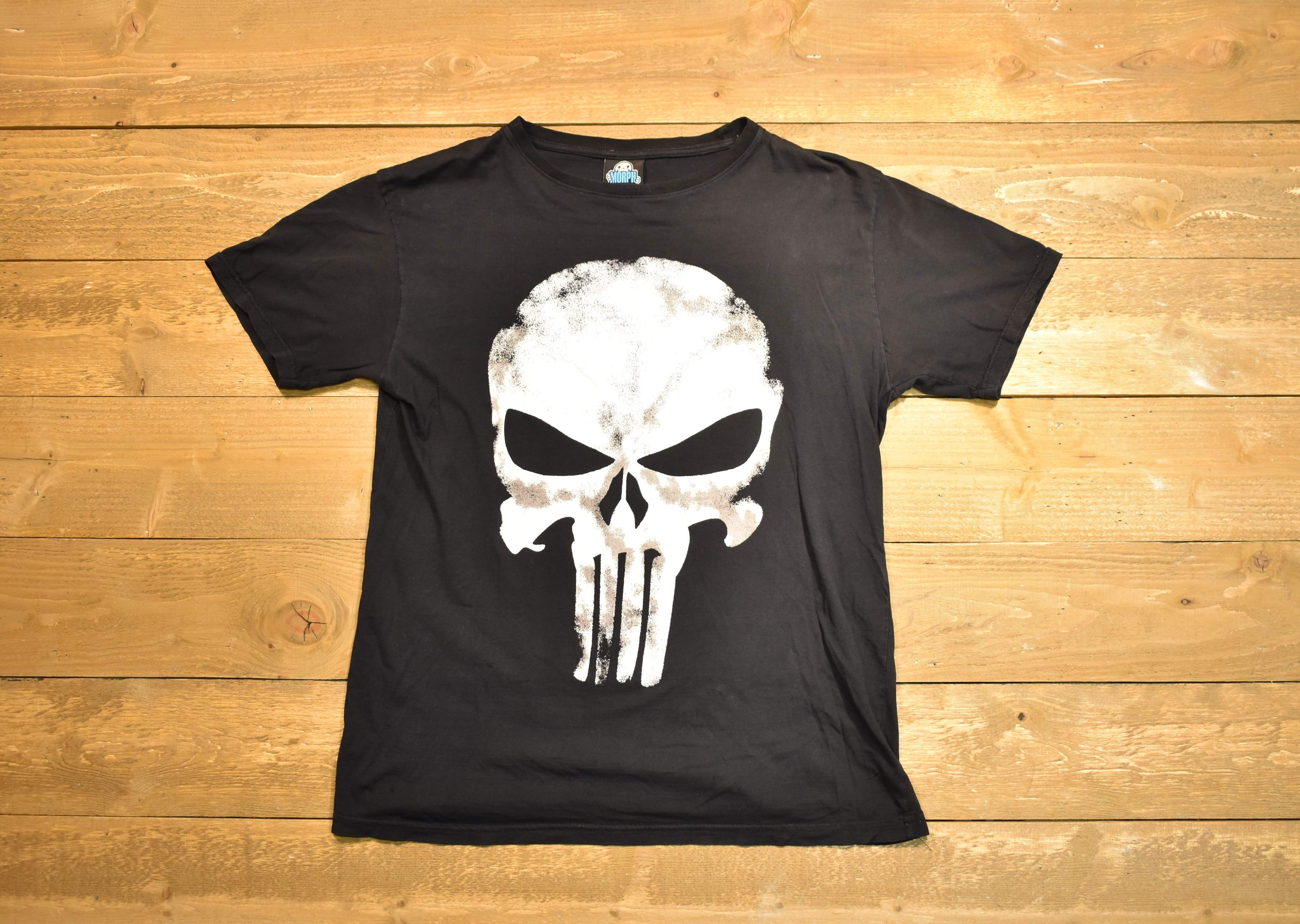 Punisher T-shirt large men's T-shirt black used