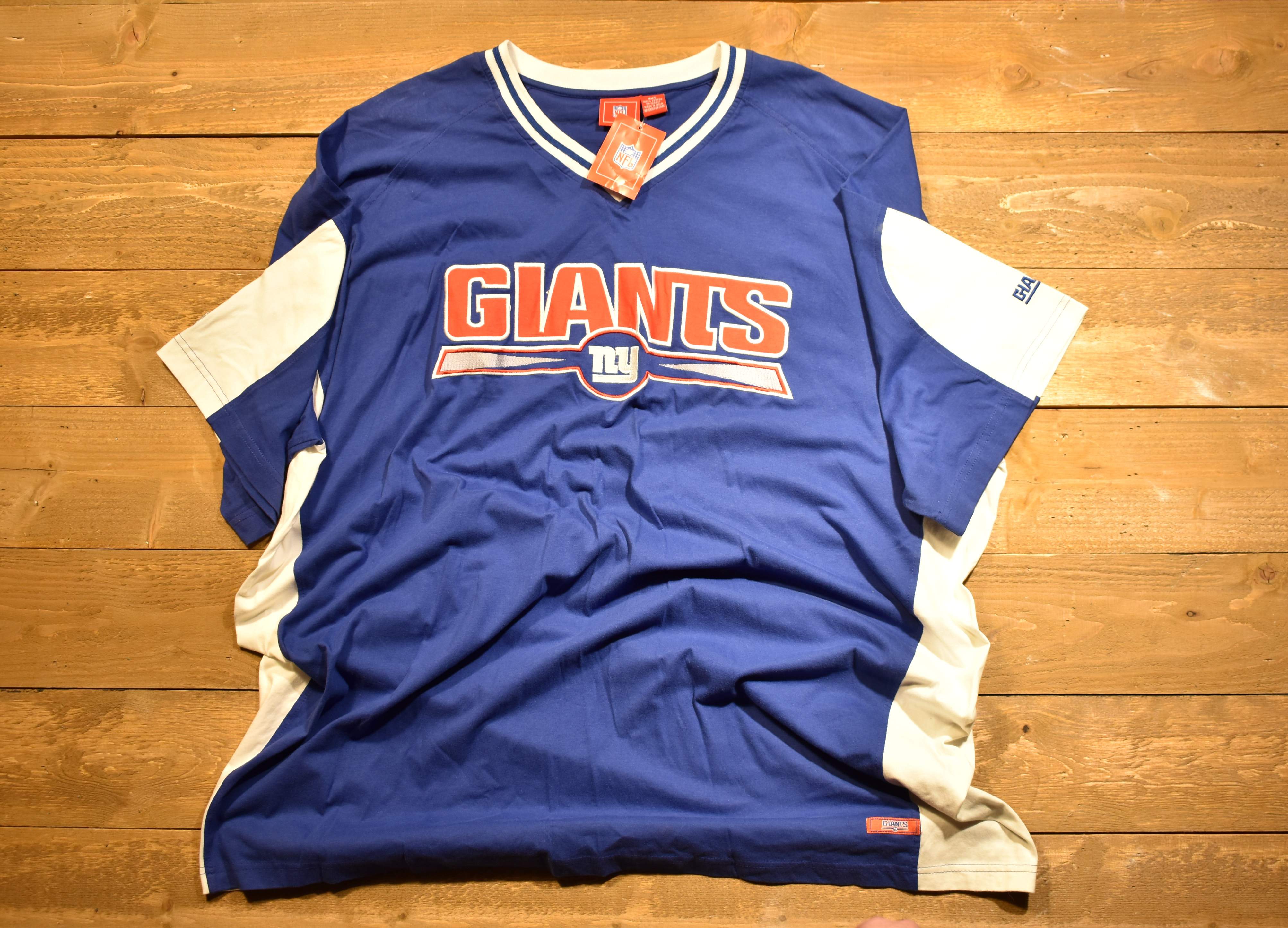 New York Giants 4X NFL football shirt men's new with tags