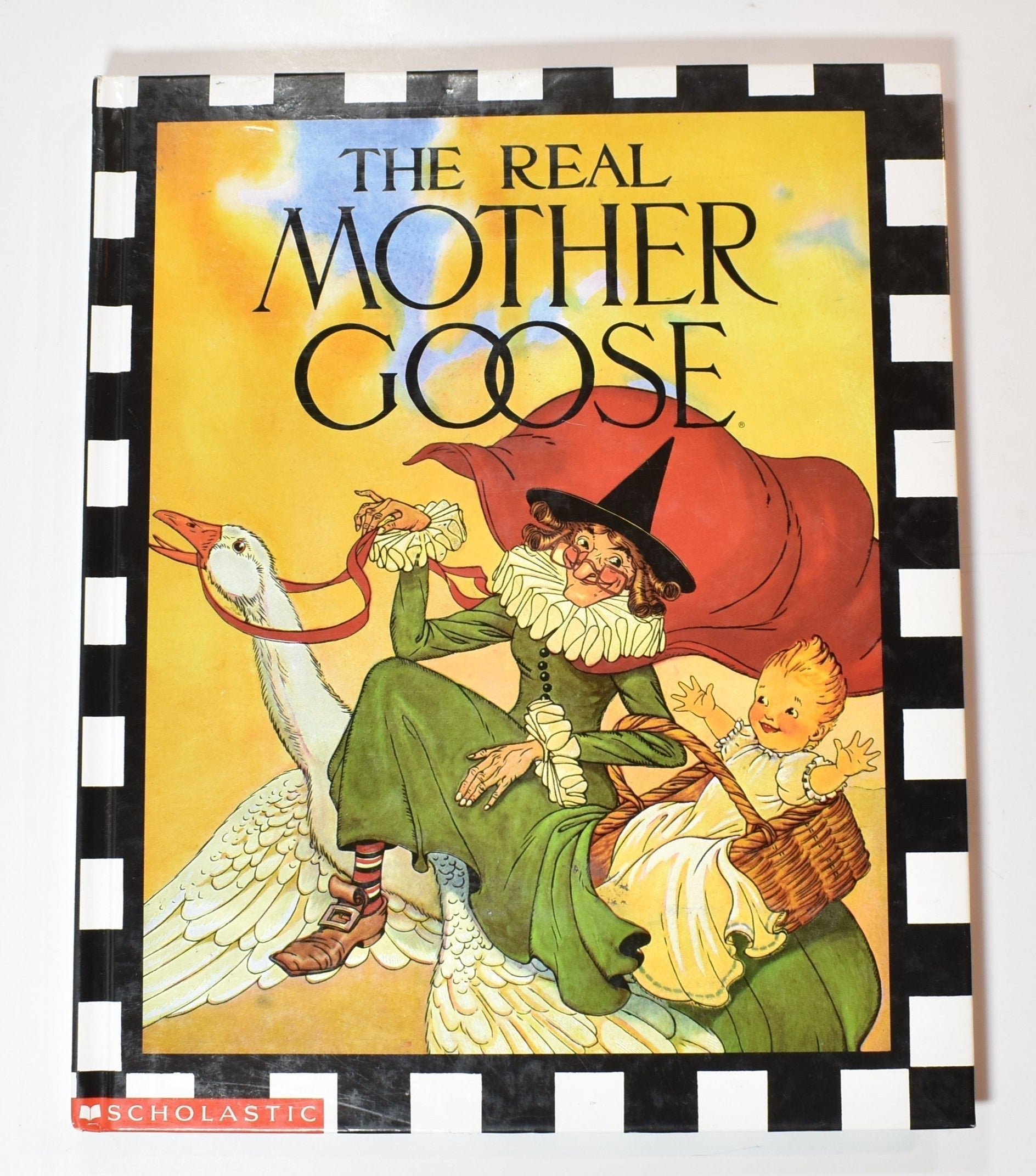 The Real Mother Goose Hard Cover Book Used Scholastics