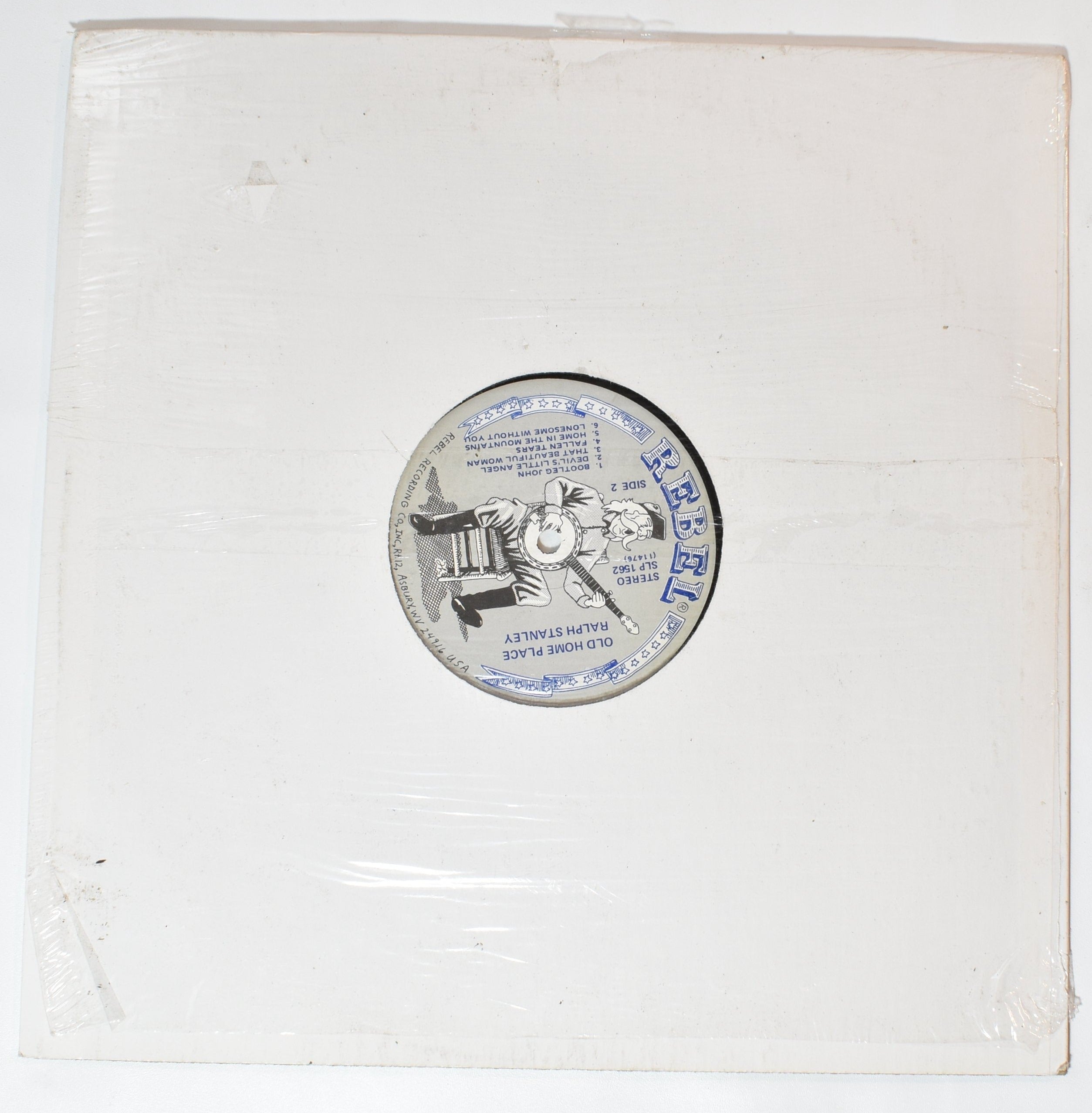 Ralph Stanley Rebel Old home Place vinyl record used