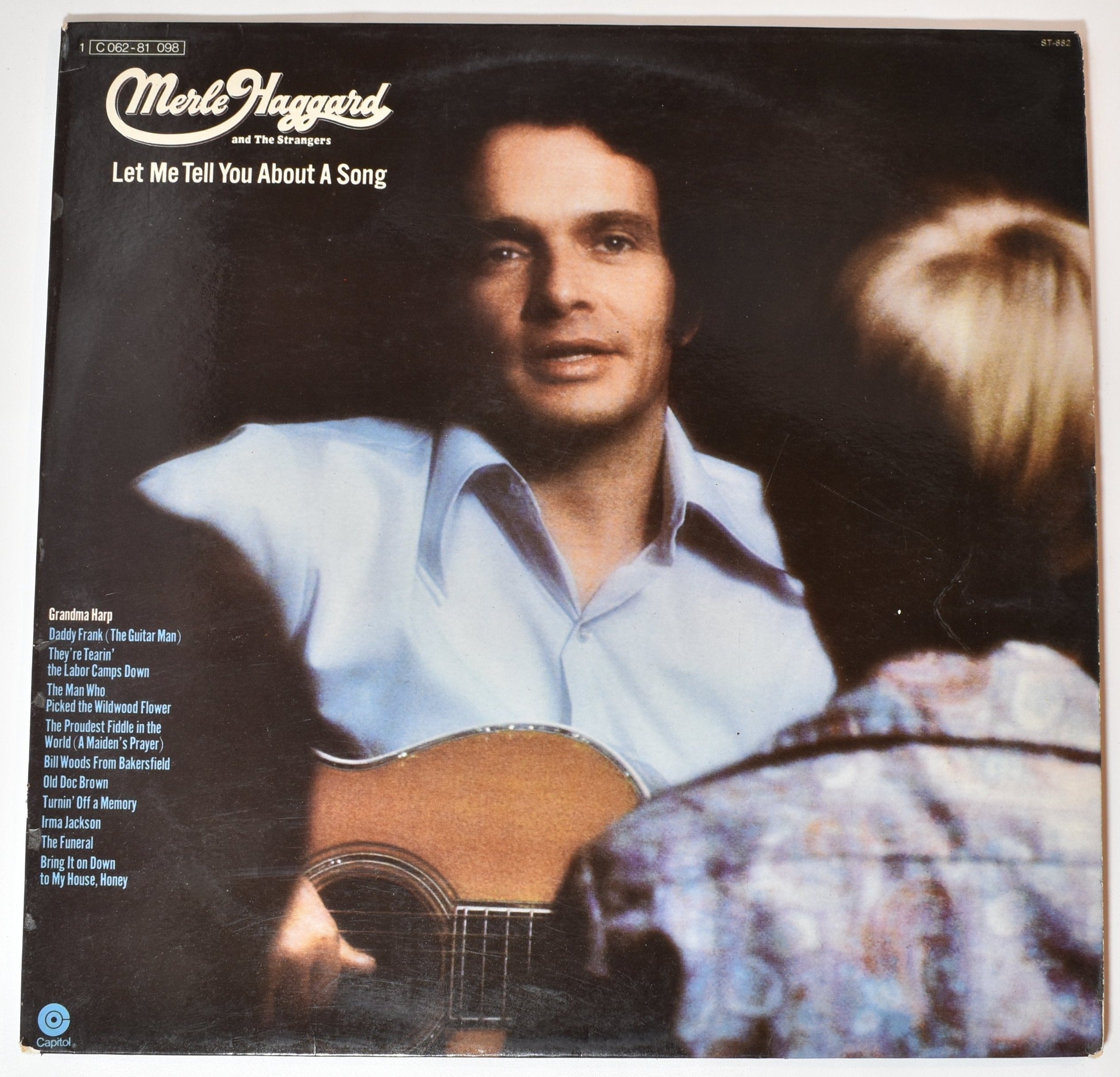 Merle haggard let me tell you about a song vinyl record used