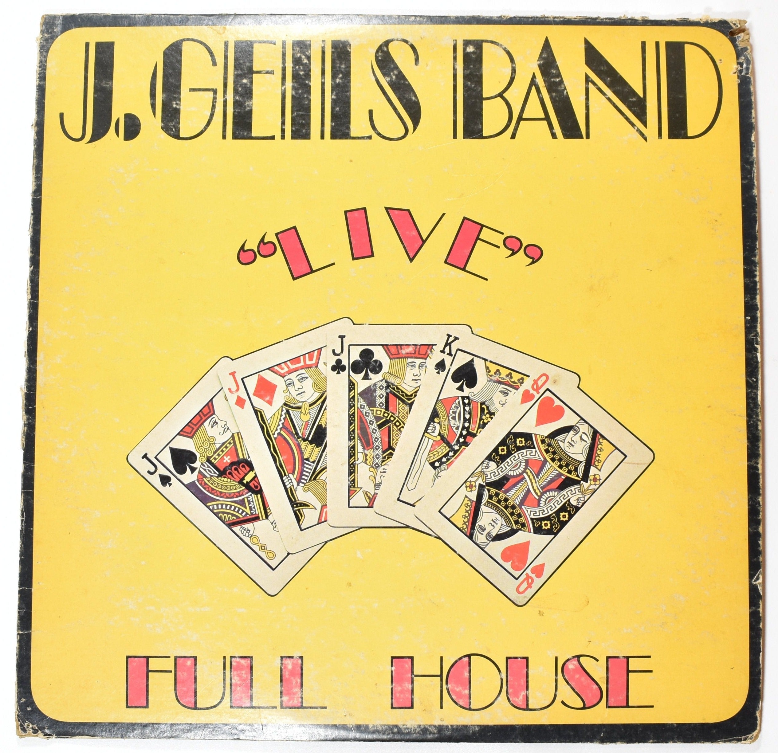 J geil's band live full house vinyl record used