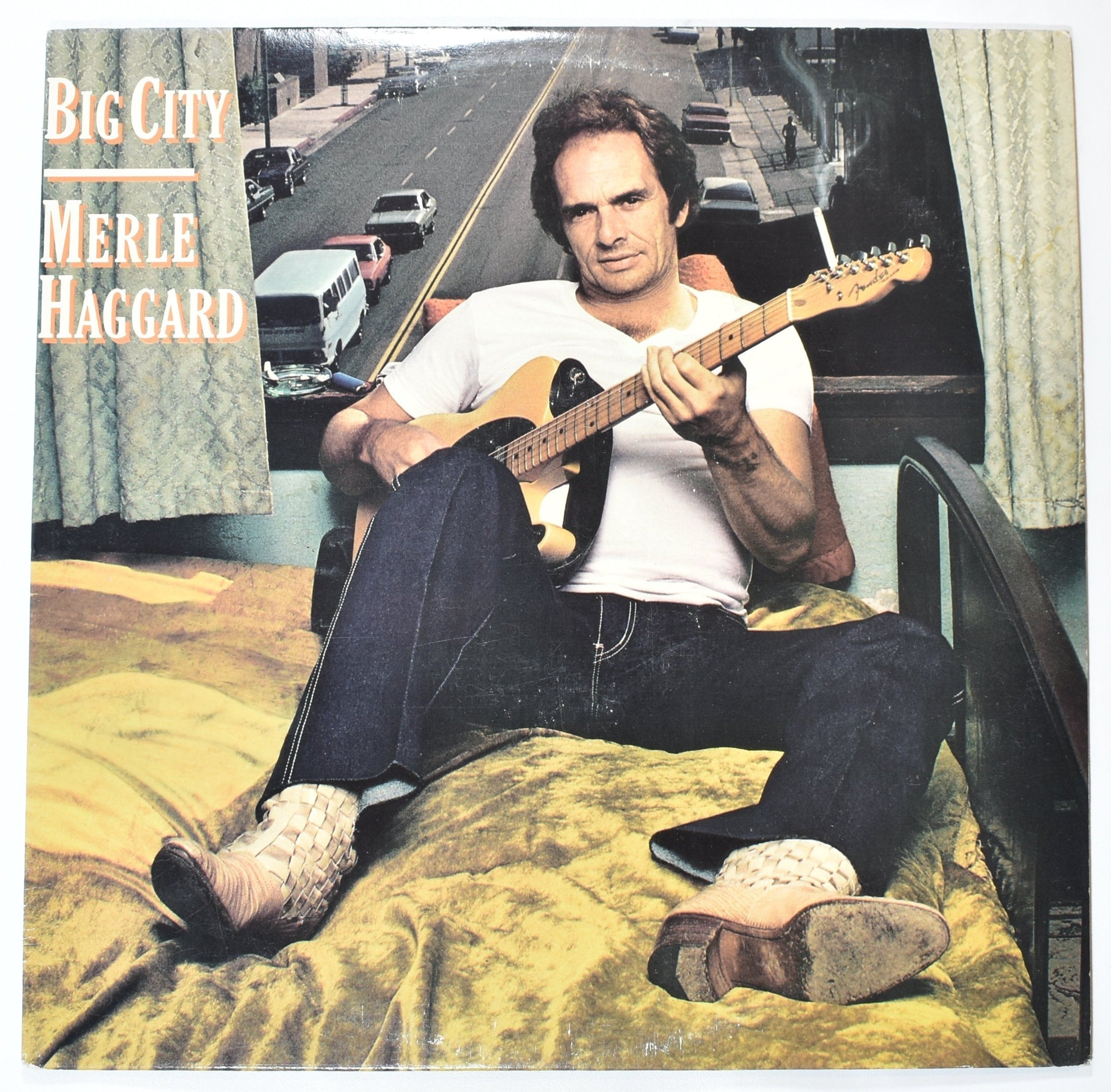 Big city Merle Haggard vinyl record used