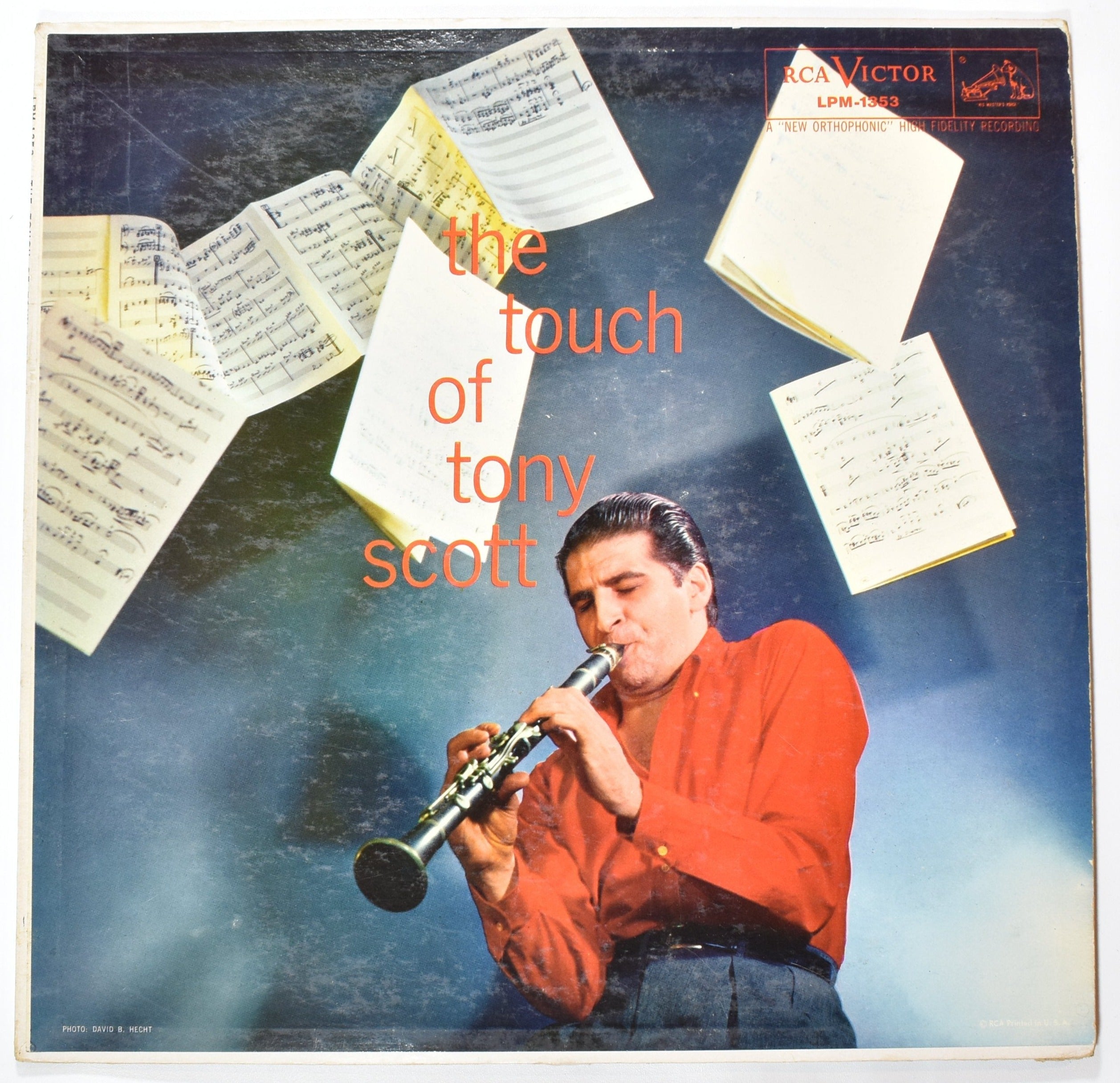 The touch of Tony Scott vinyl record used