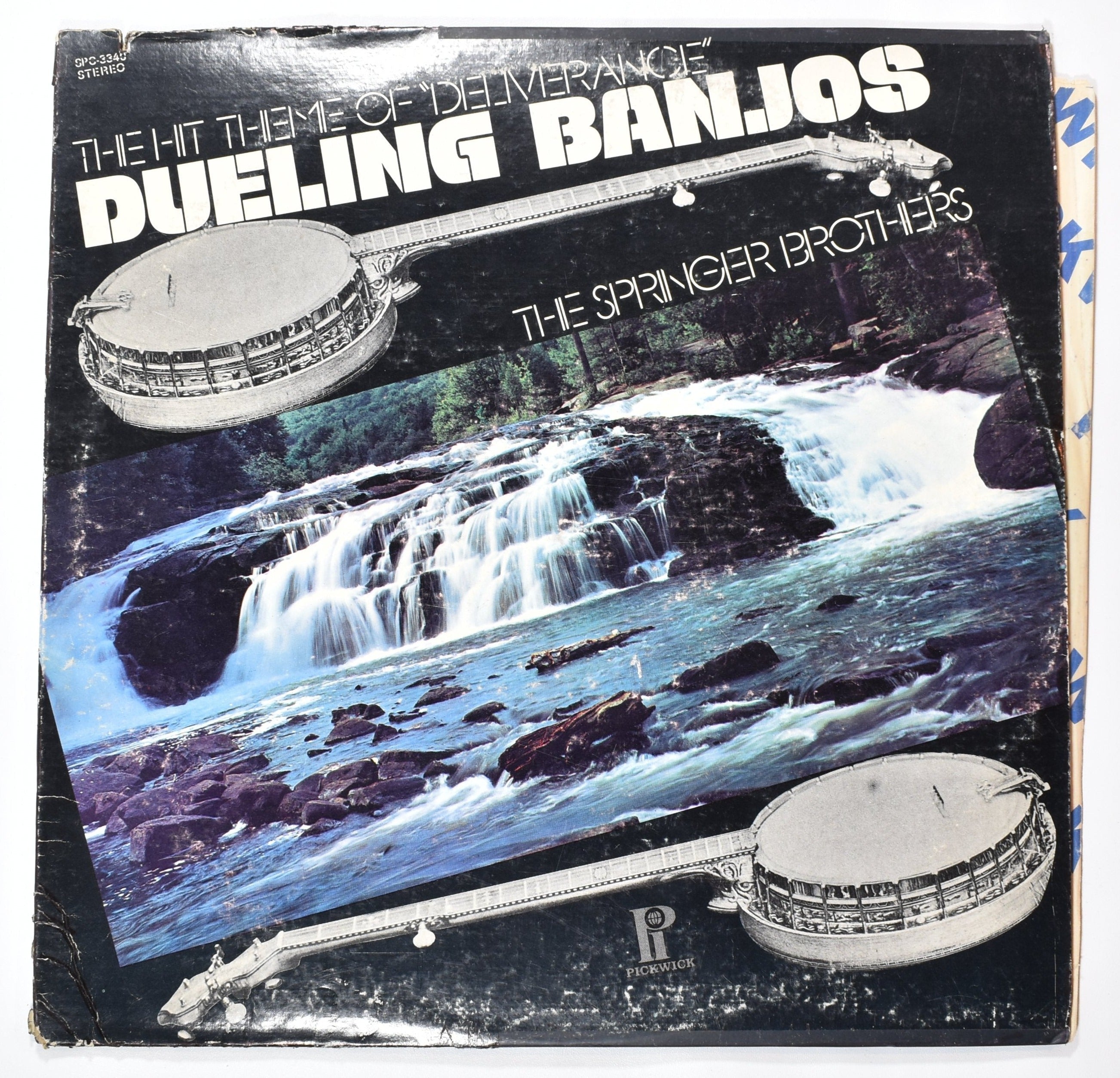 The Springer Brothers Vinyl Record Used Dueling Banjos Sleeved used