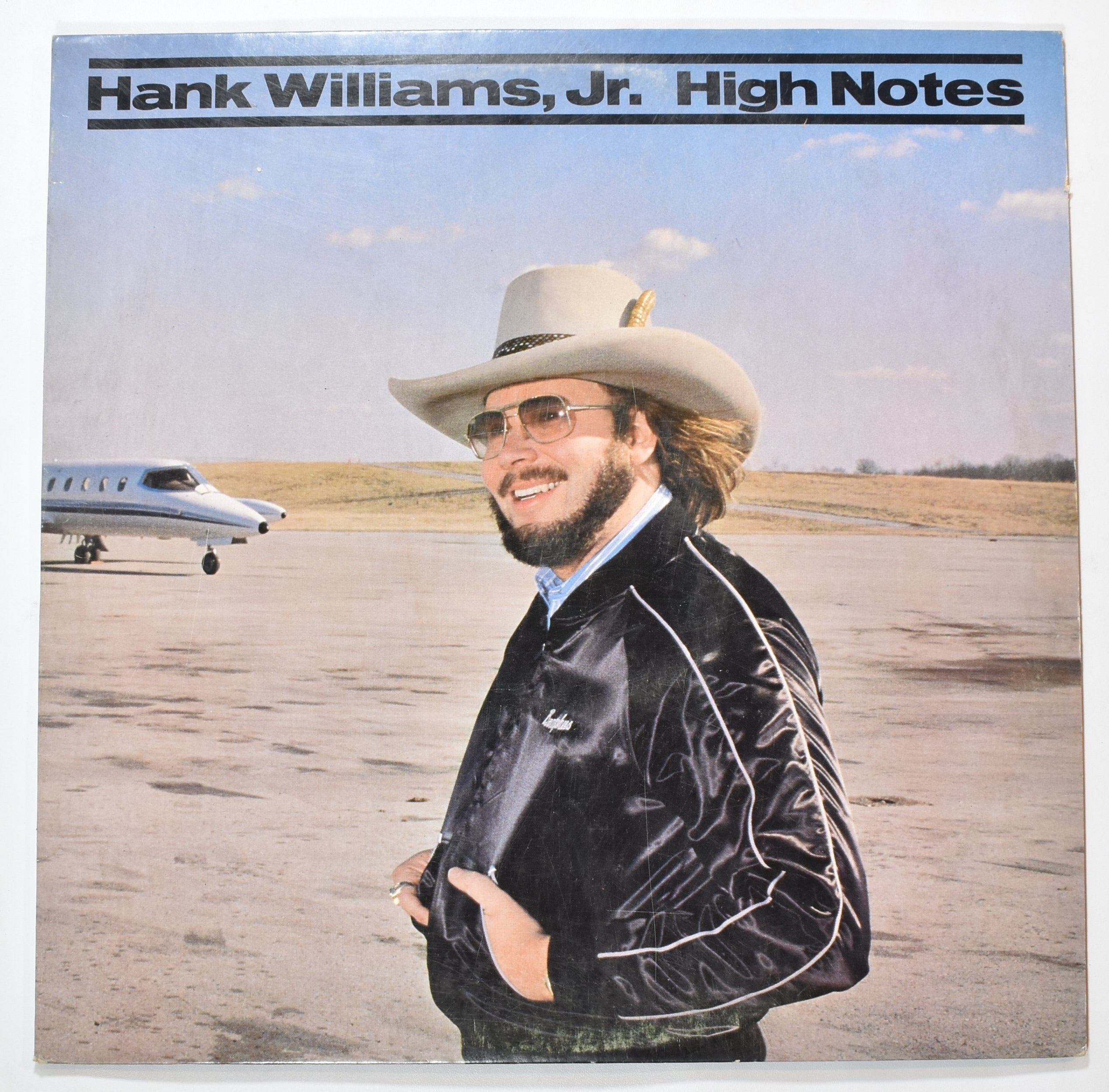 Hank Williams Jr. High Notes Vinyl Record Used