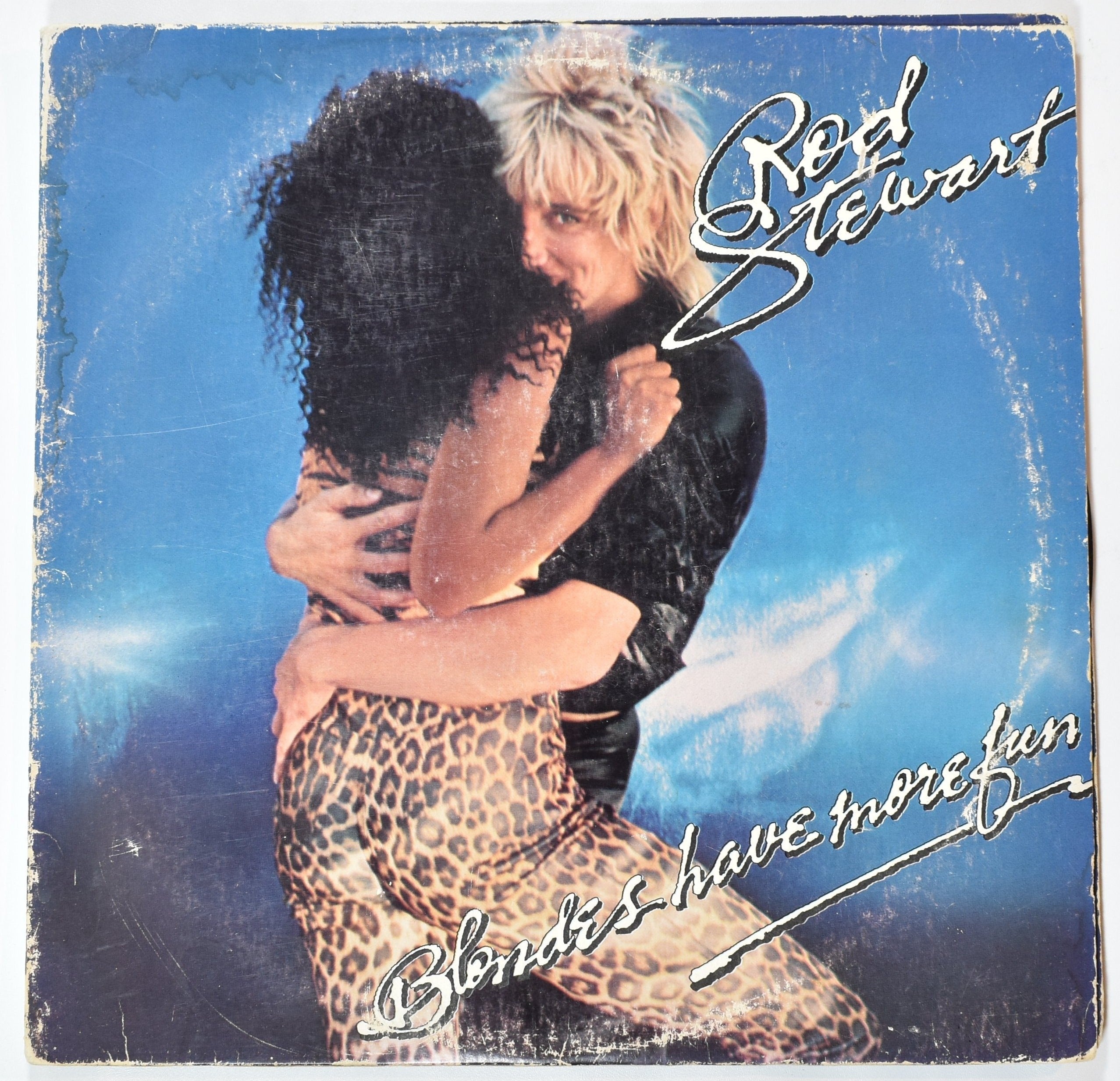 Rod Stewart Album Blondes have more fun vinyl used album