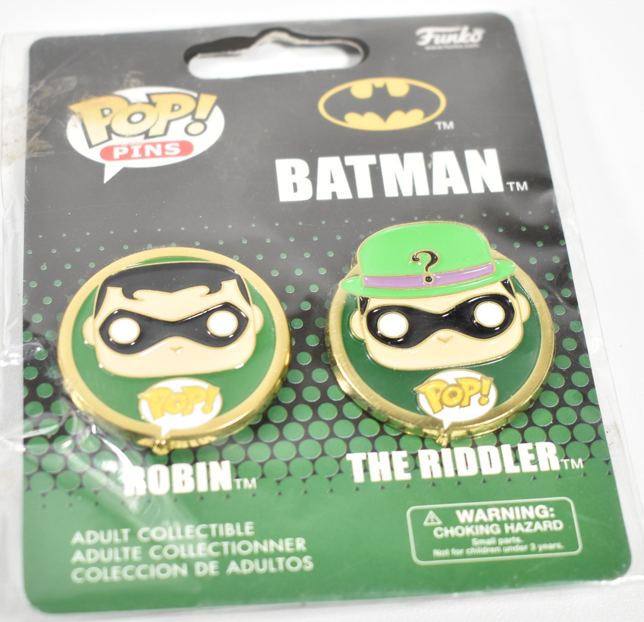 Pop Funko Pop Pins Robin & The Riddler New