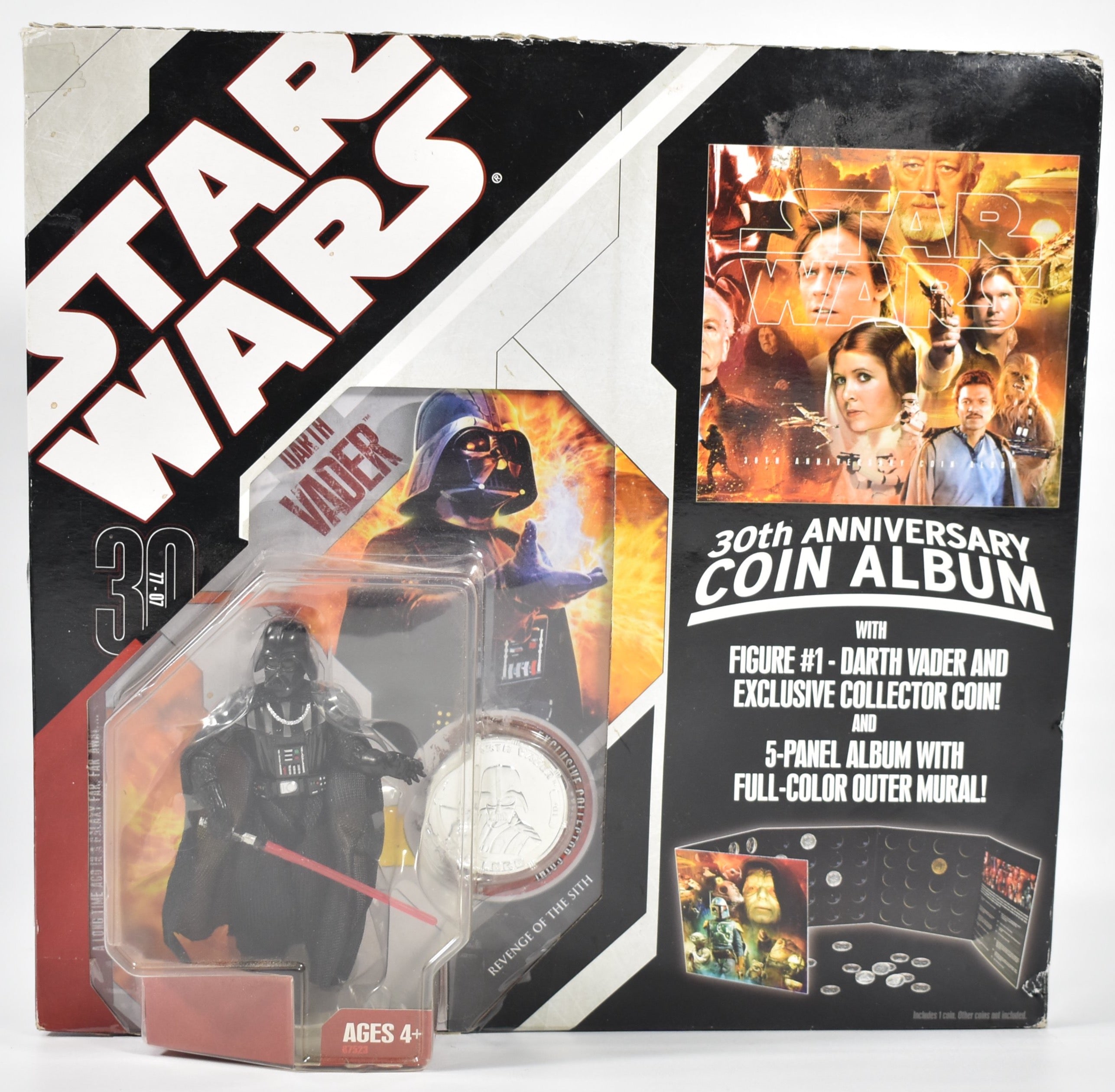 Star Wars 30th Anniversary Coin Album Darth Vader 77-07 2006