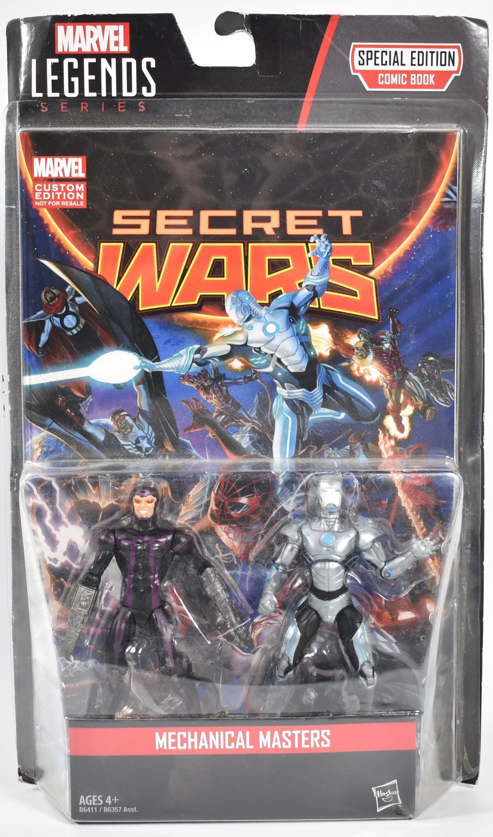 Secret Wars Marvel Legends Special Edition Comic Book Mechanicals Master Hasbro