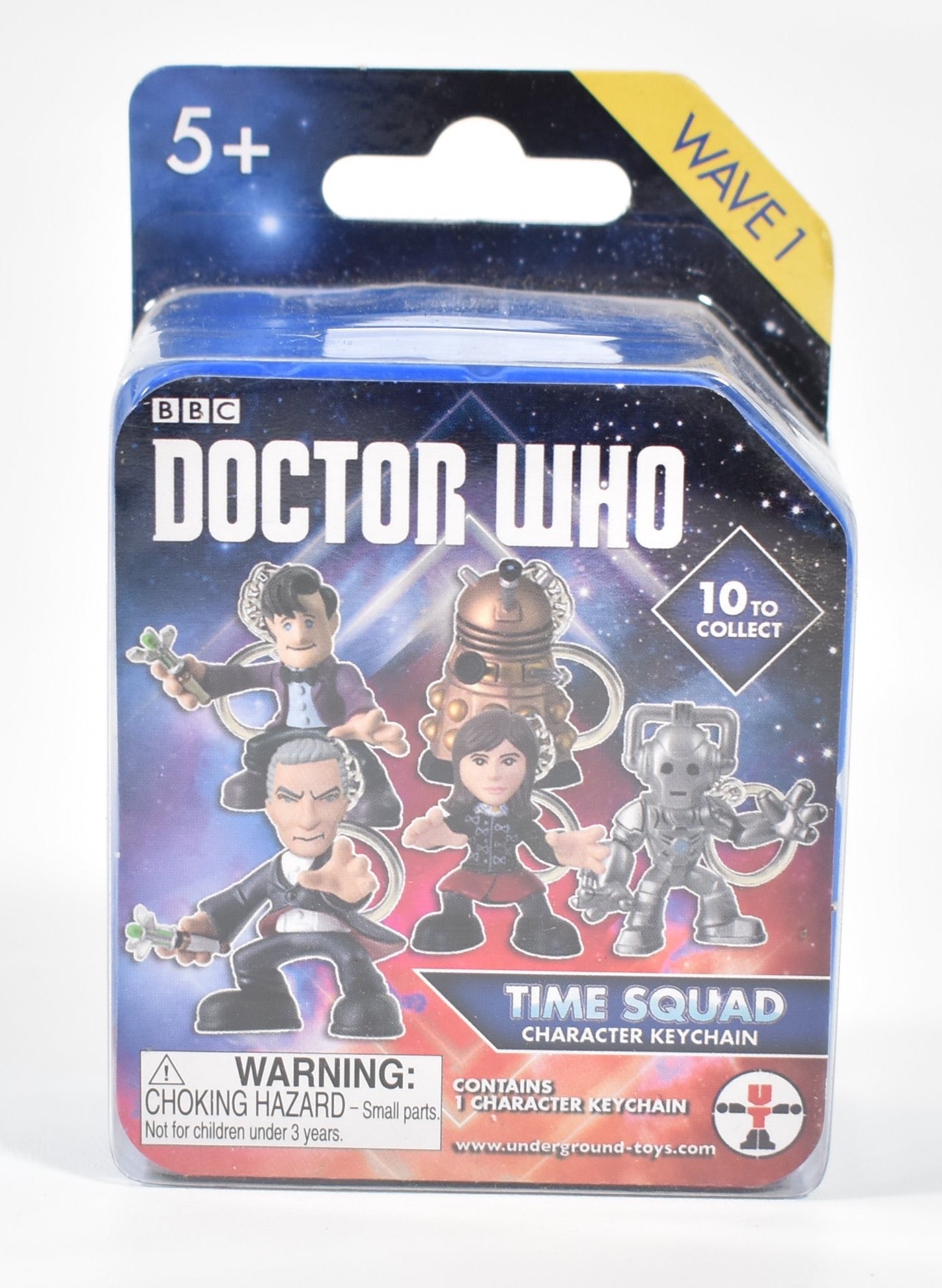 Doctor Who Time Squad Character Key Chain Wave 1 Underground Toys