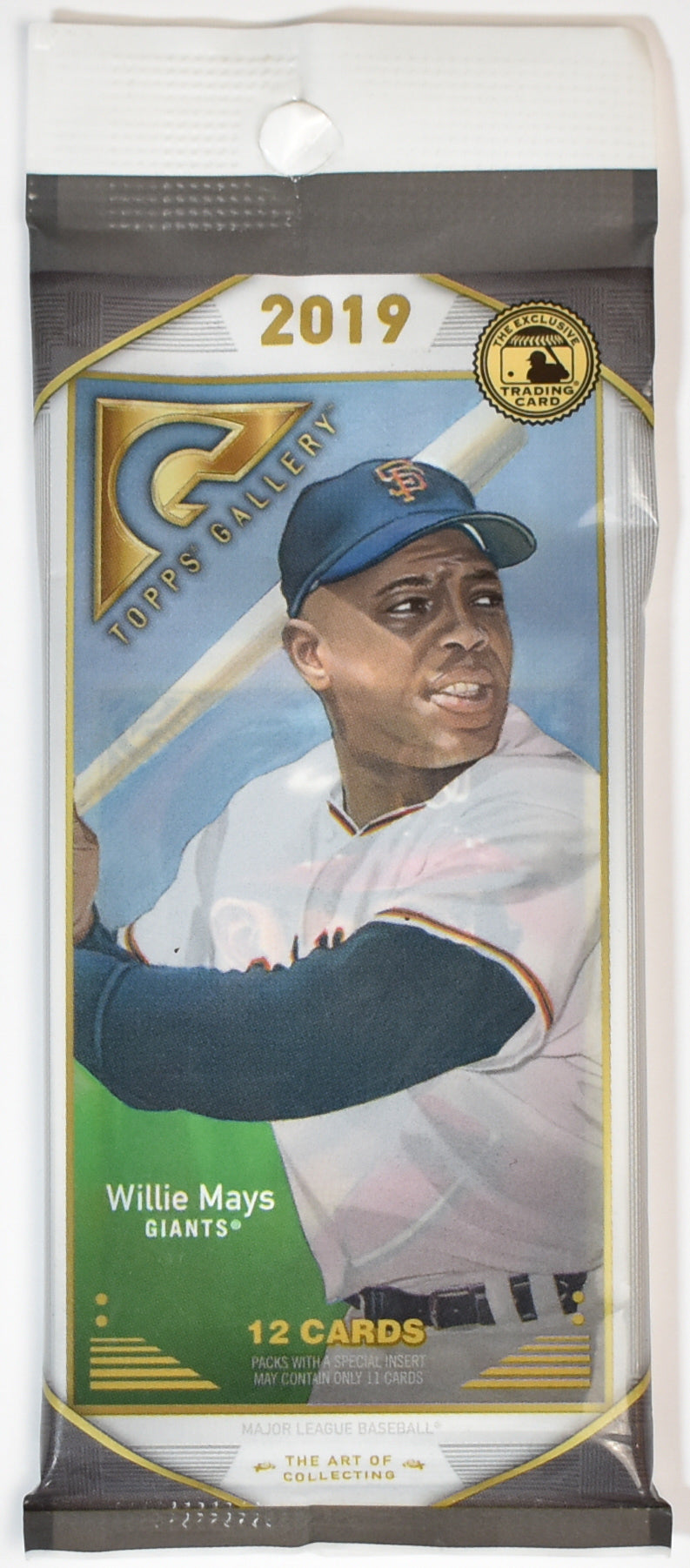 Topps Gallery 2019 Baseball Cards 12 Card Pack Willie Mays Single Pack