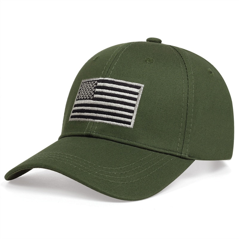 New Men Mesh Baseball Cap Men Women Tactical Army Military Dad Hat USA American