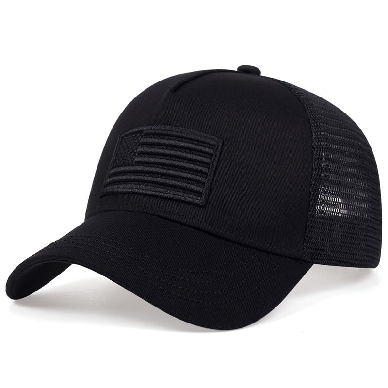 New Men Mesh Baseball Cap Men Women Tactical Army Military Dad Hat USA American