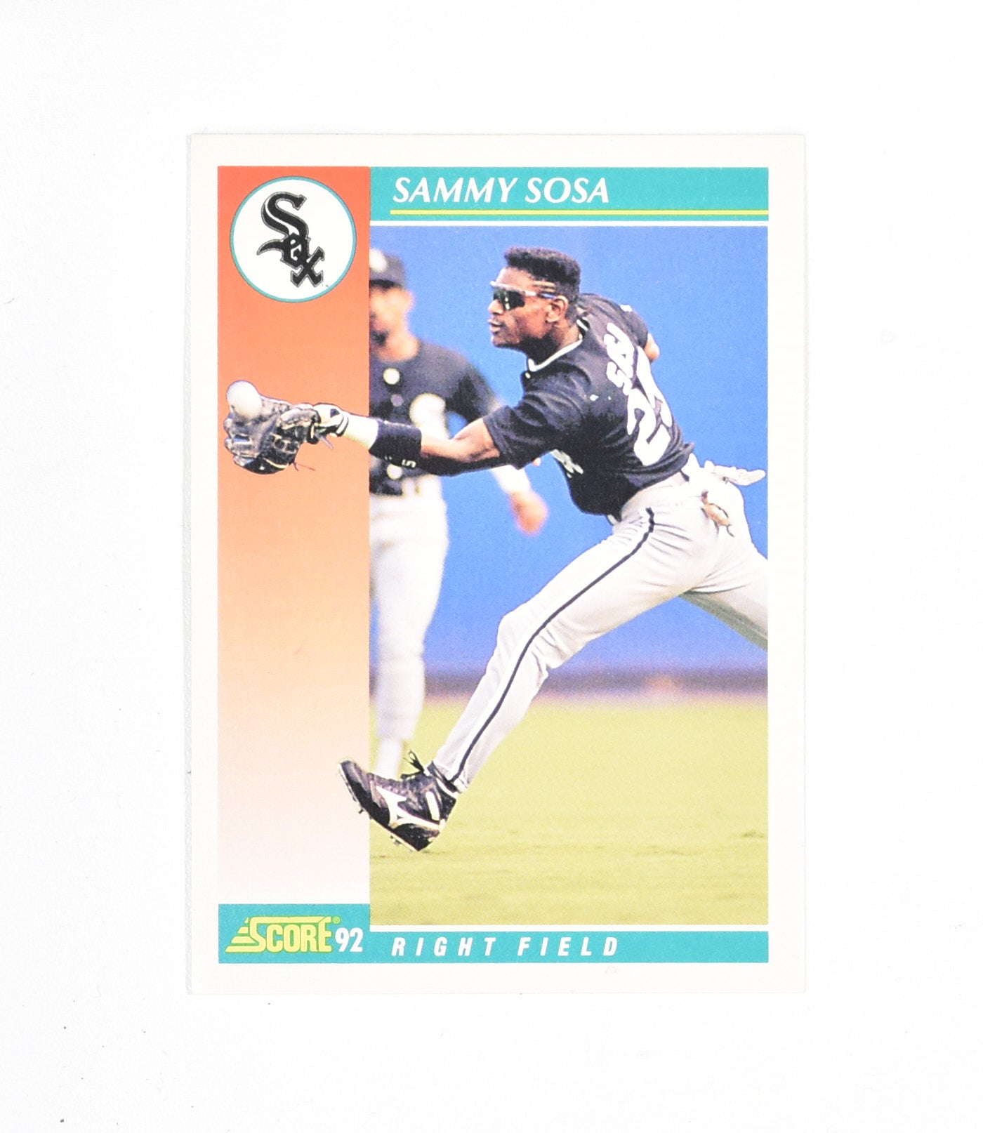 Sammy Sosa 258 Baseball Card Score 1992 Chicago White Sox