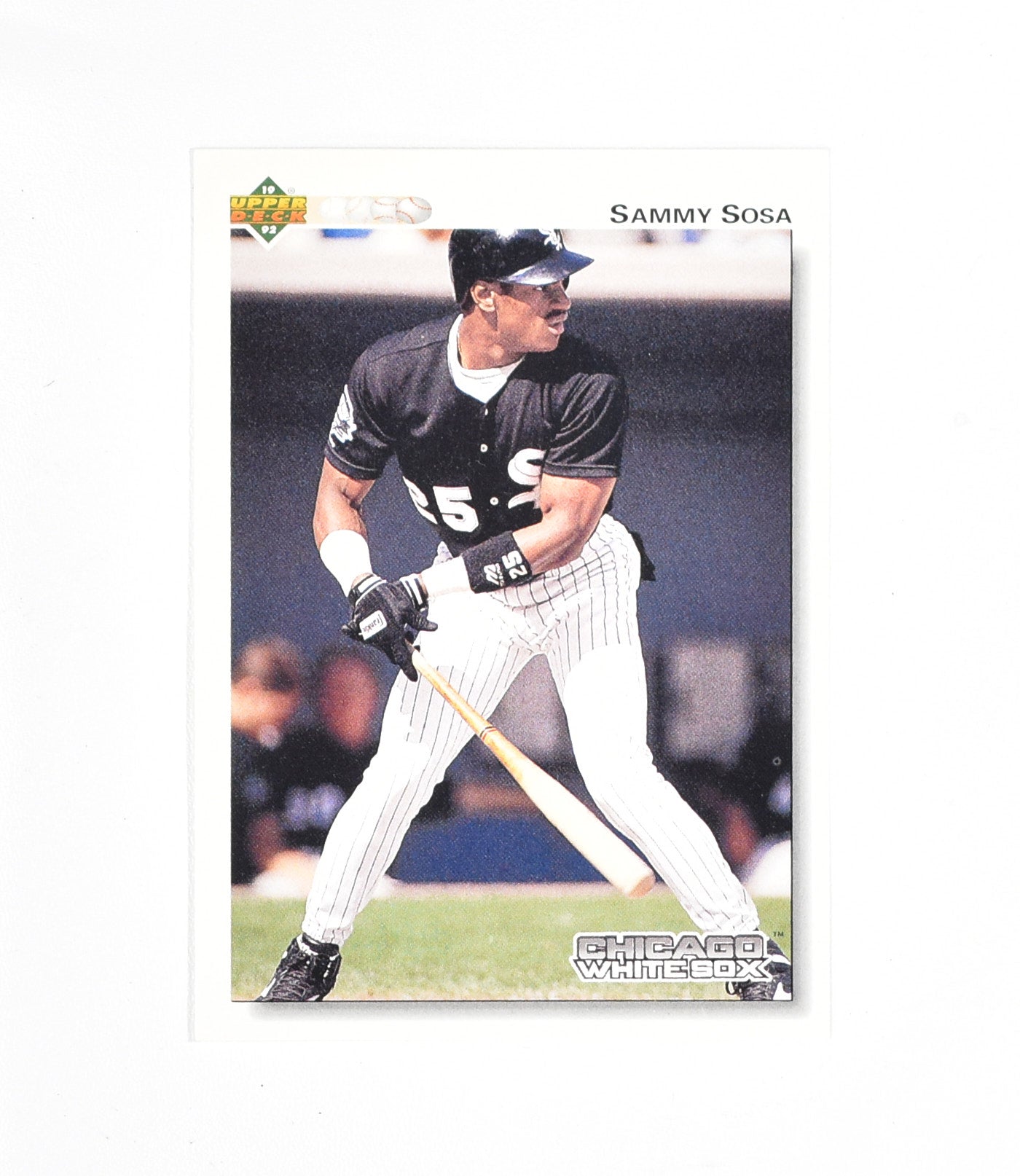 Sammy Sosa 438 1991 Upper Deck Baseball Card Chicago White Sox