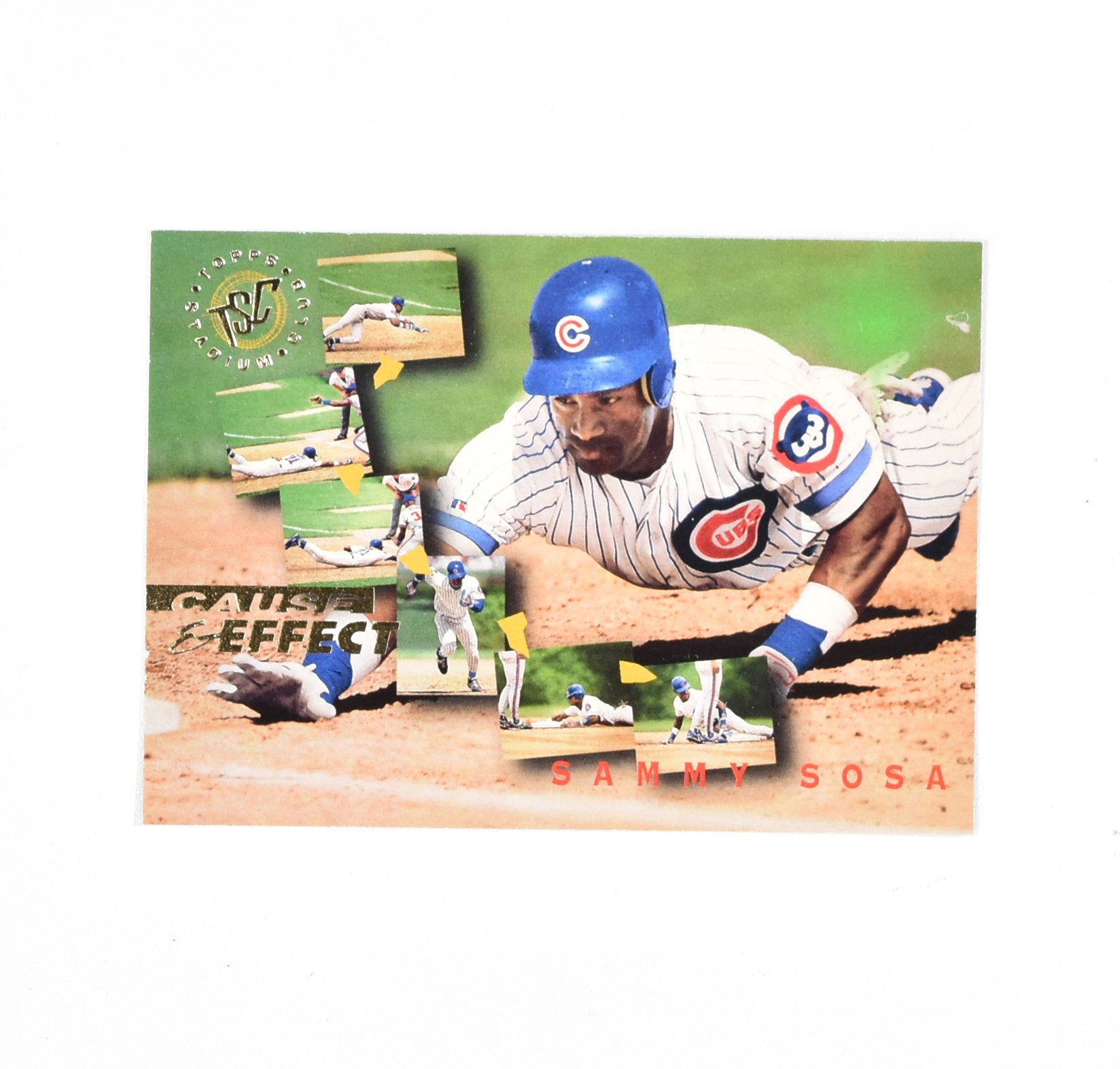 Sammy Sosa 238 1995 Chicago Cubs Baseball Card