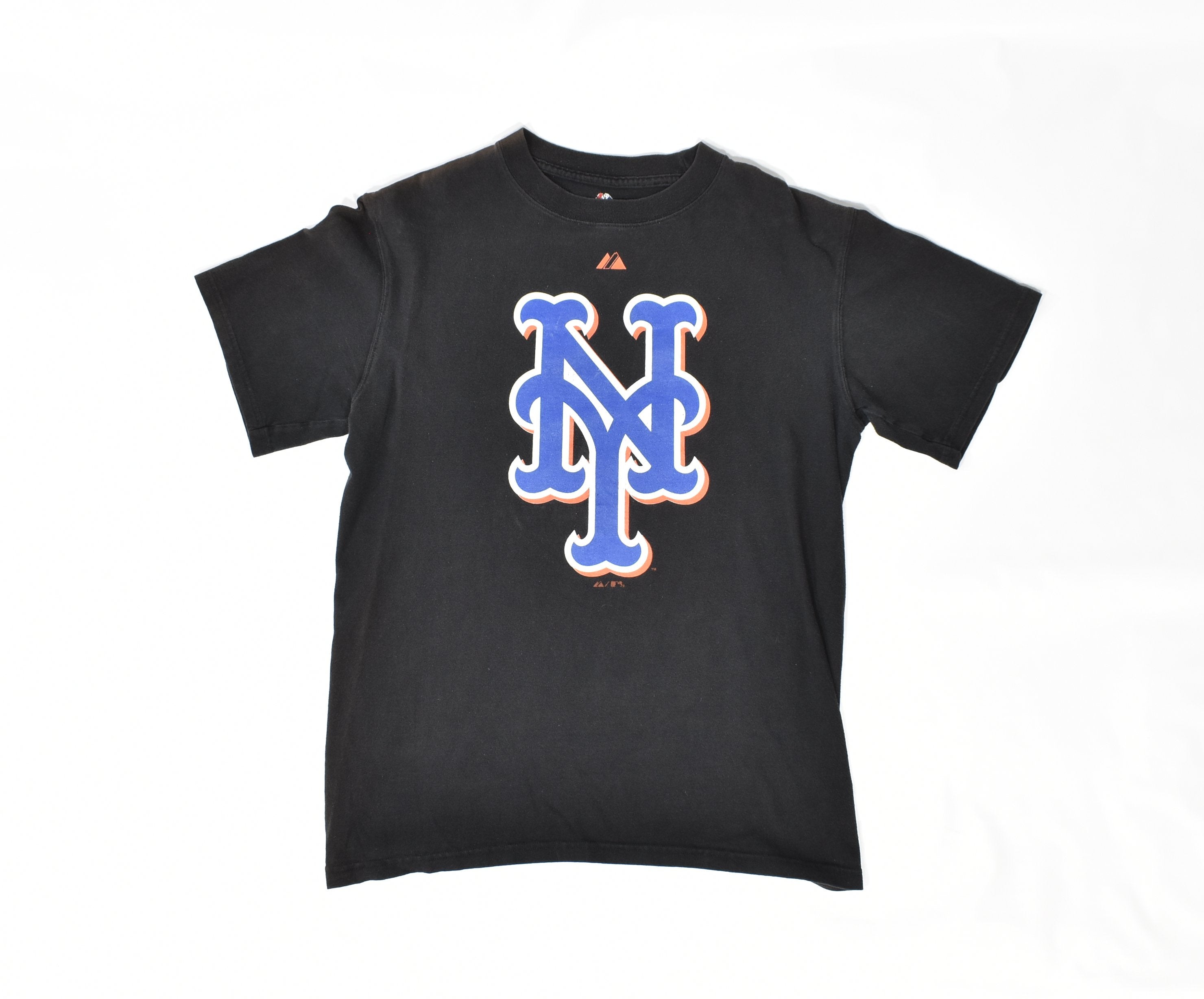 New York Mets Medium Mens T shirt used Majestic