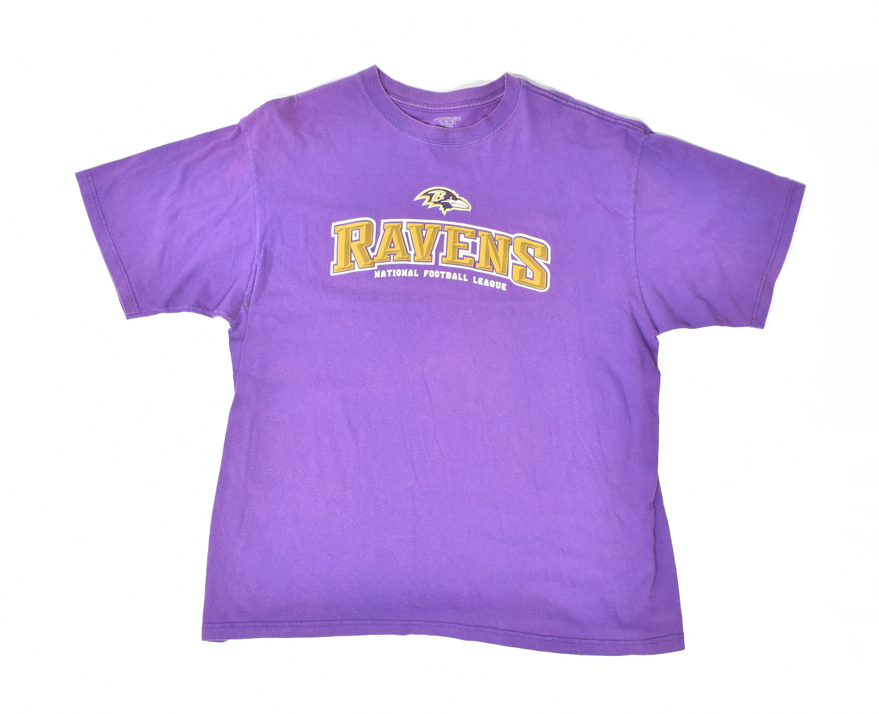 Ravens NFL Football T shirt Purple XL Reebok used