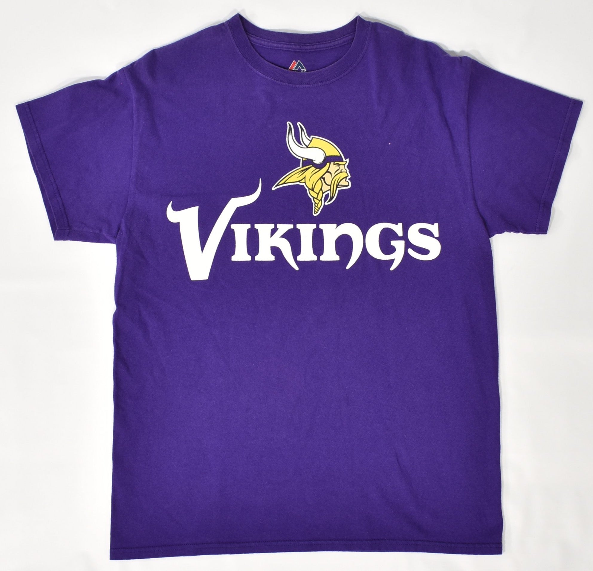 Minnesota Vikings Football T shirt Medium Purple NFL USED