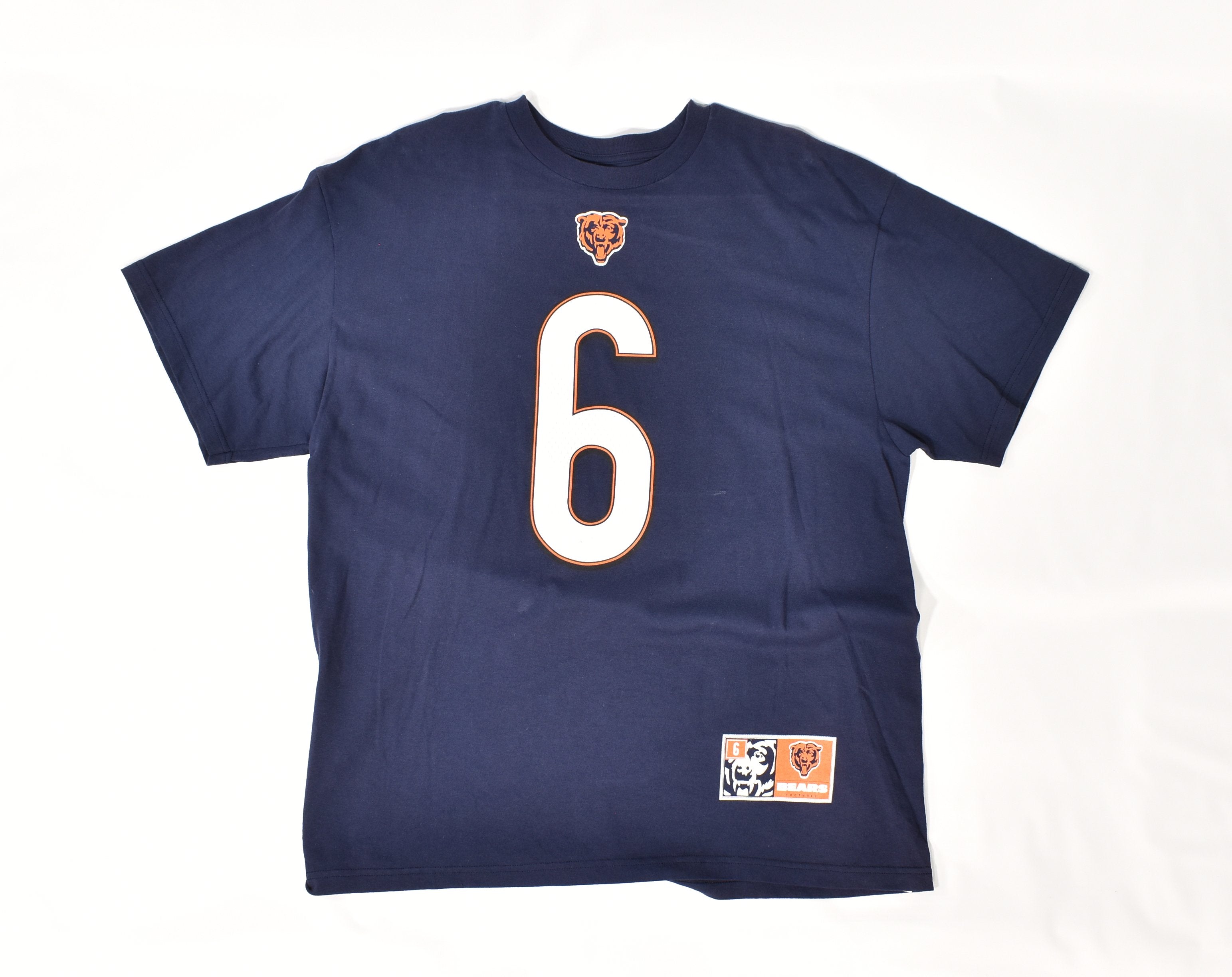 Jay Cutler Chicago Bears Mens t shirt used XL NFL Football Majestic