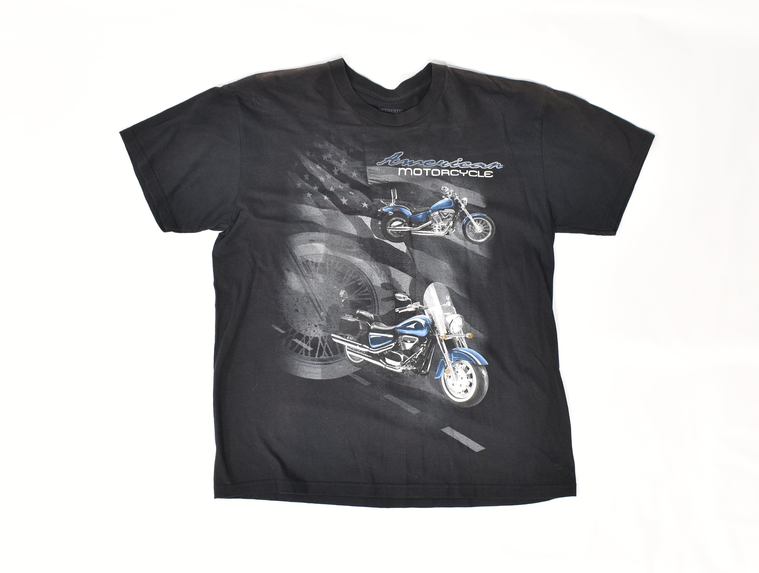 American Motorcycle Mens t shirt used Medium