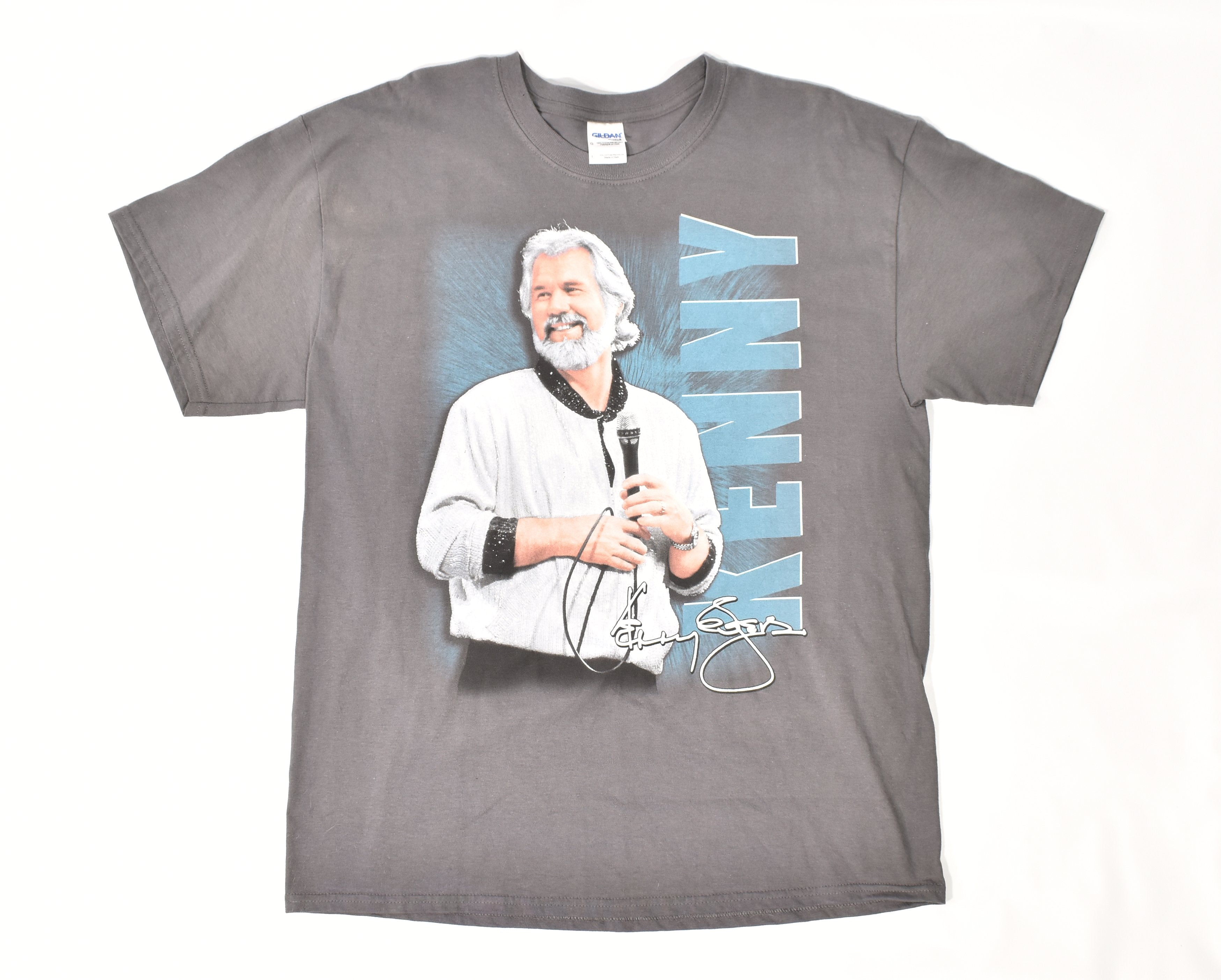Kenny Rodgers mens t shirt Large Concert shirt