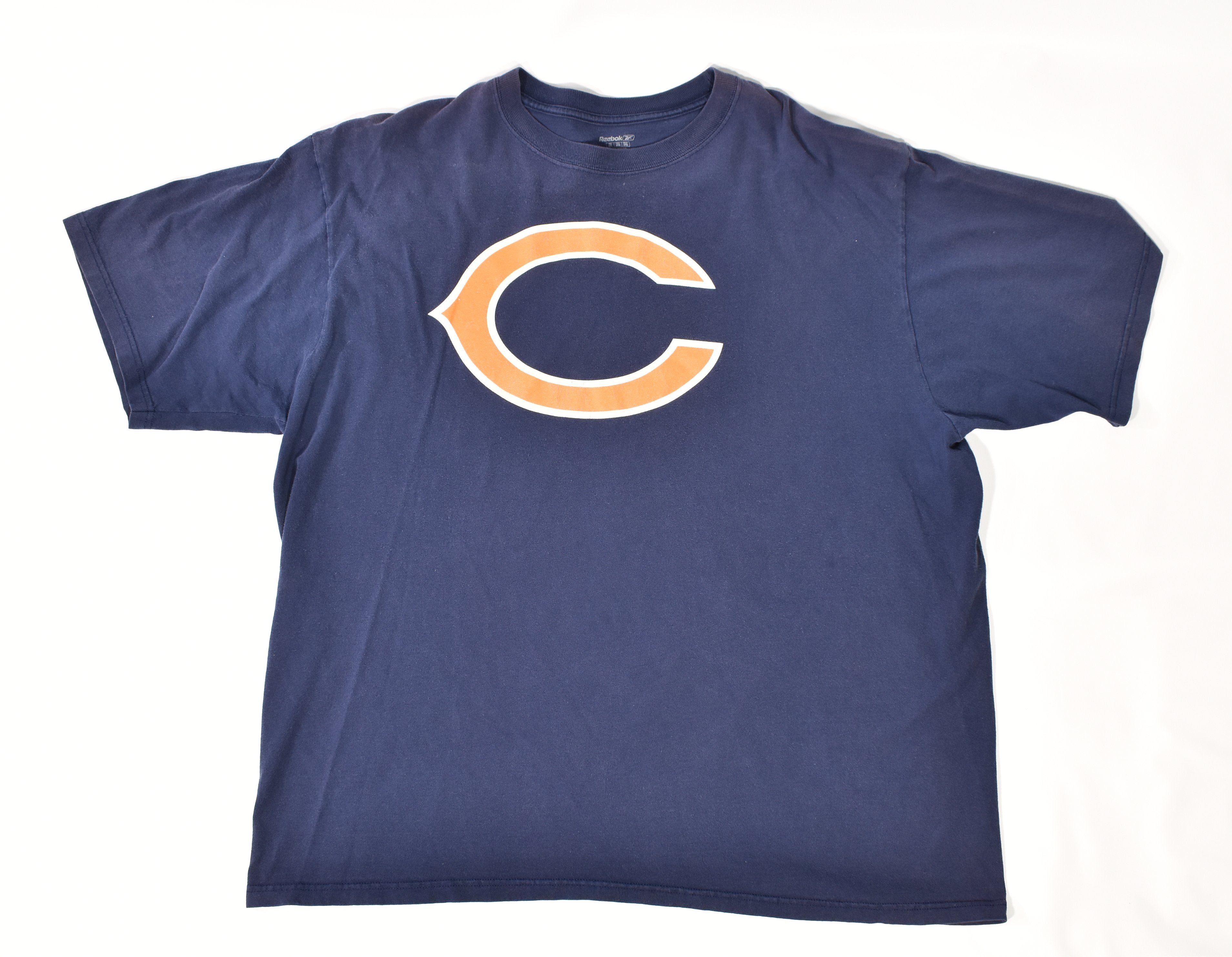 Chicago Bears mens t shirt NFL Football Reebok Used 2 XL