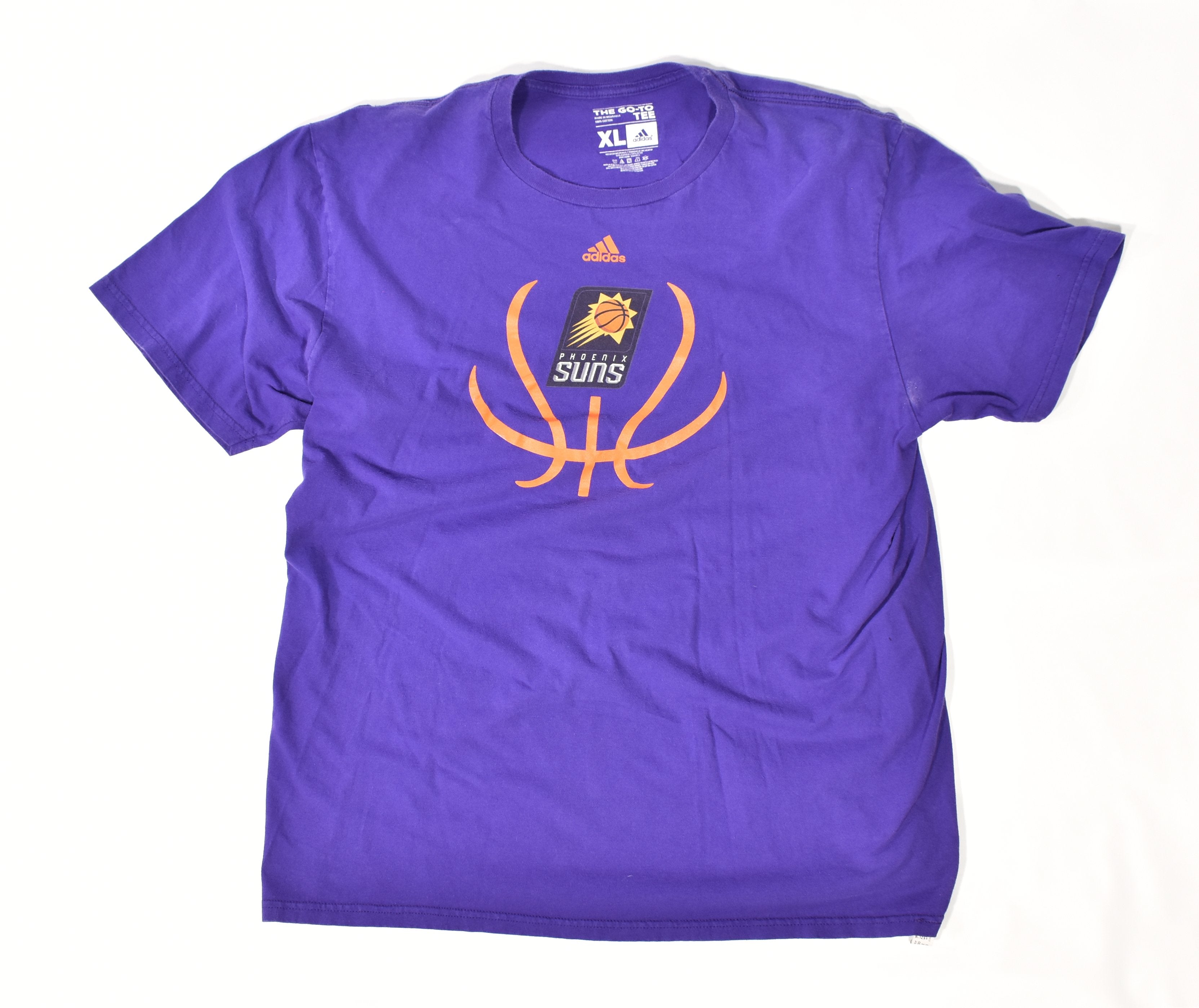 Phoenix Suns Basketball t Shirt Purple XL NBA Adidas used