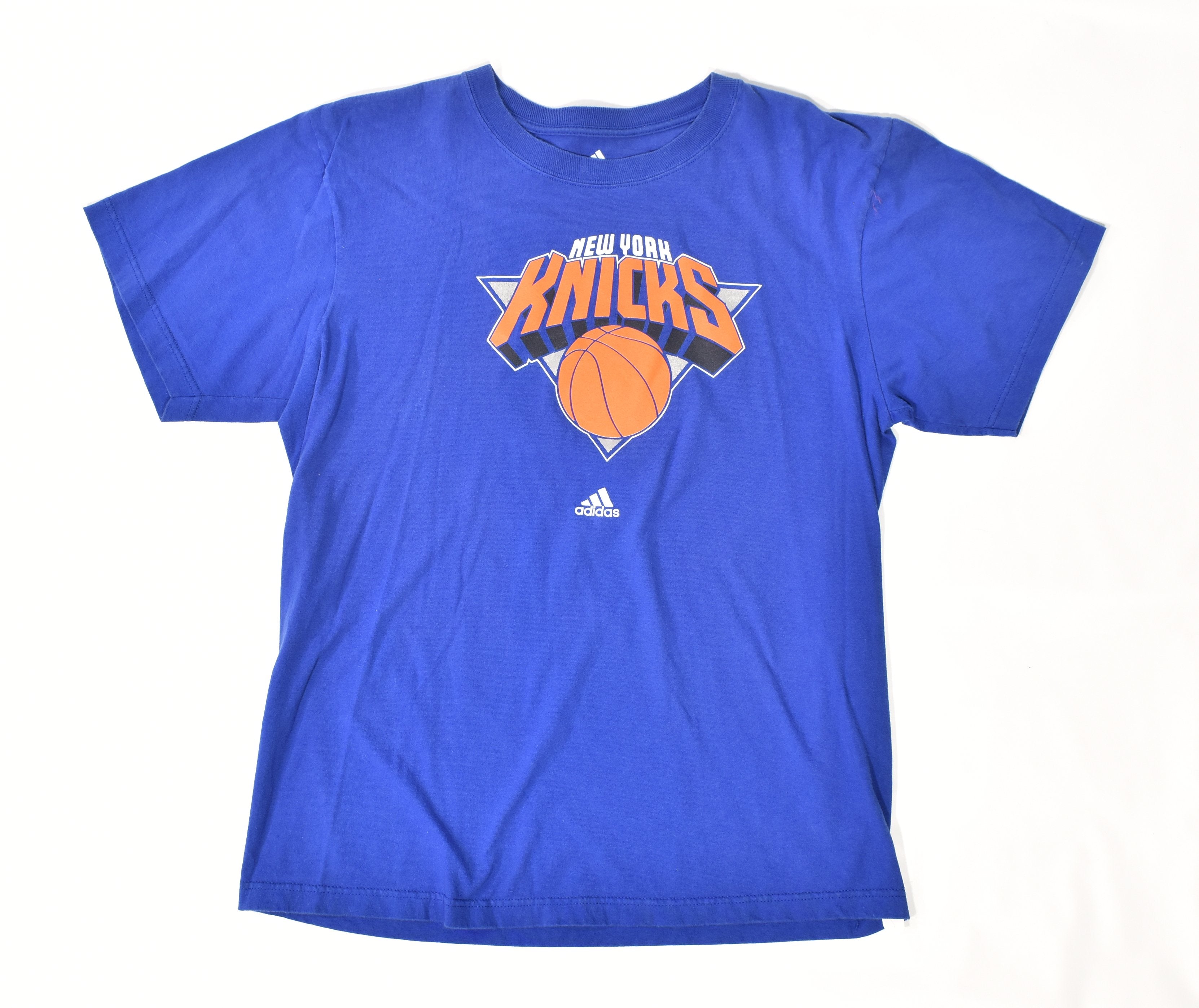 New York Knicks Adidas Large Mens t shirt NBA Basketball used