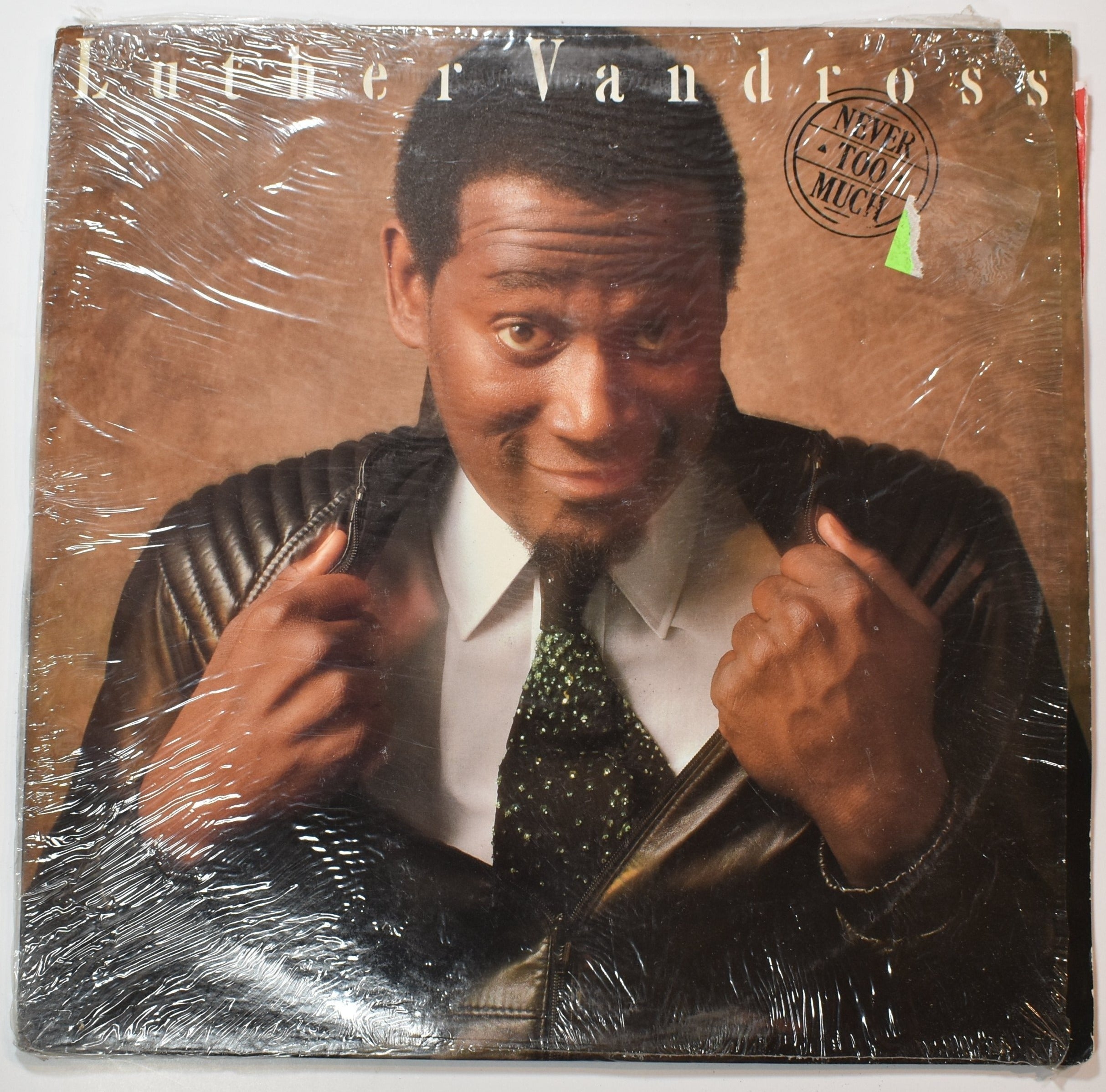 Vinyl Music Record Luther Vandross Never too much used