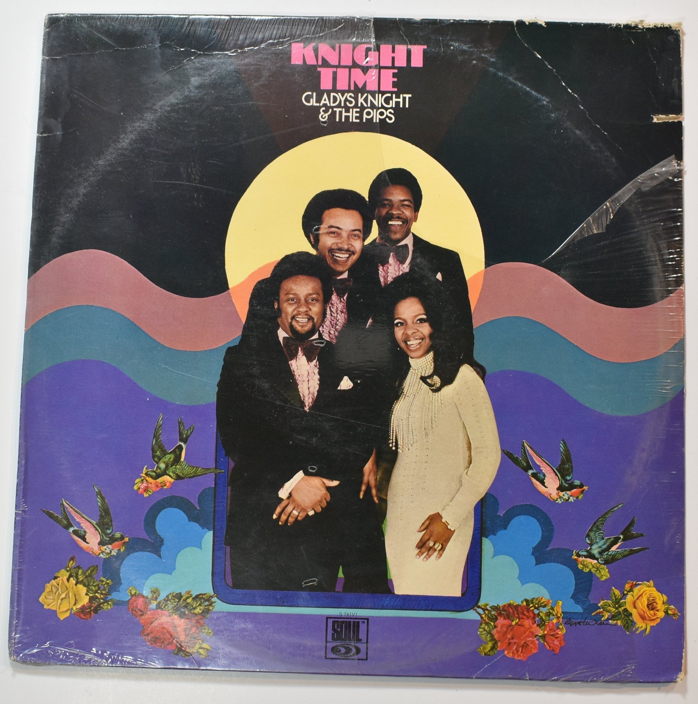 Knight Time Gladys Knight And The Pips Vinyl Music Record