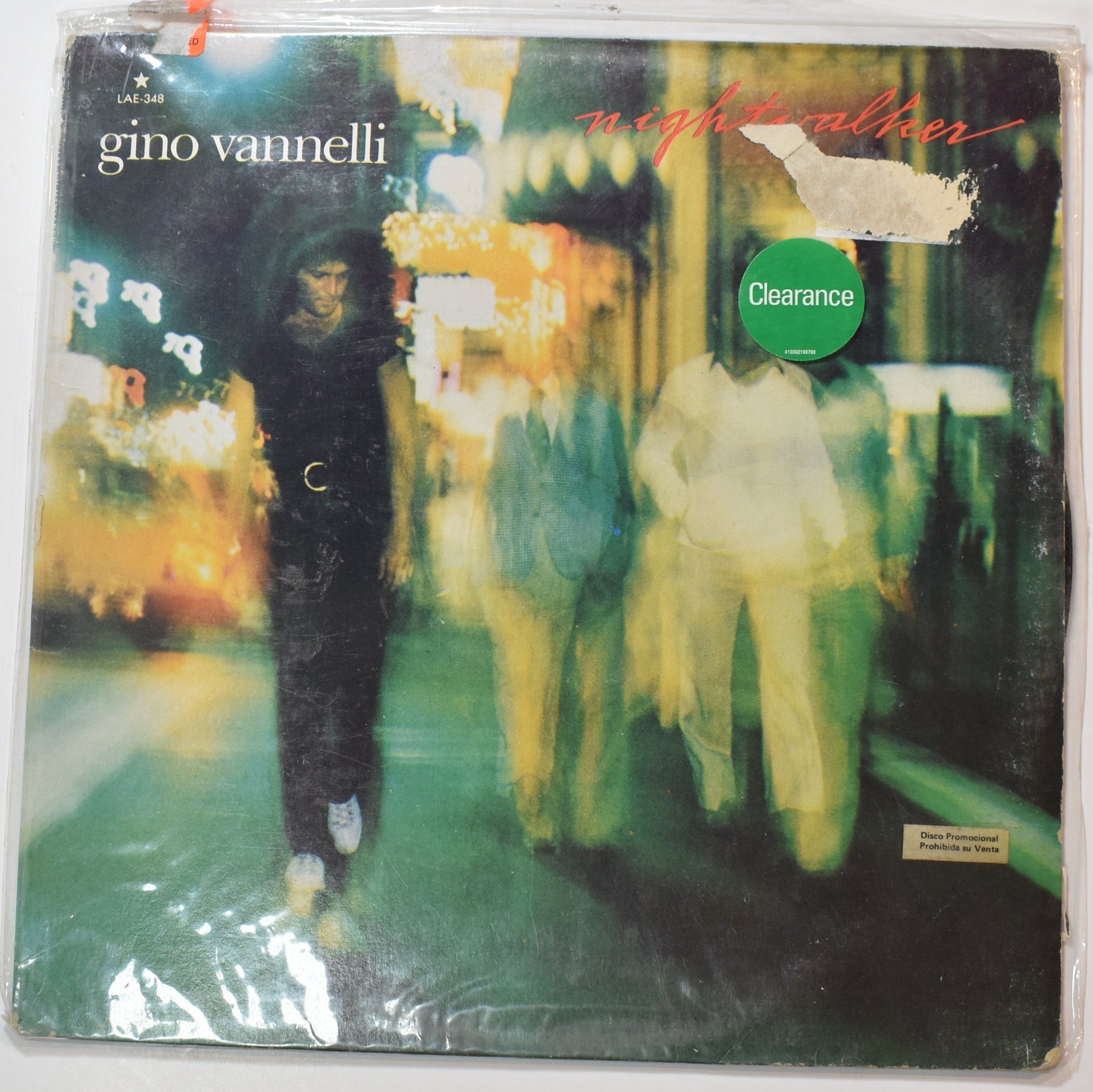 Vinyl Music Record Gino Vannelli used record