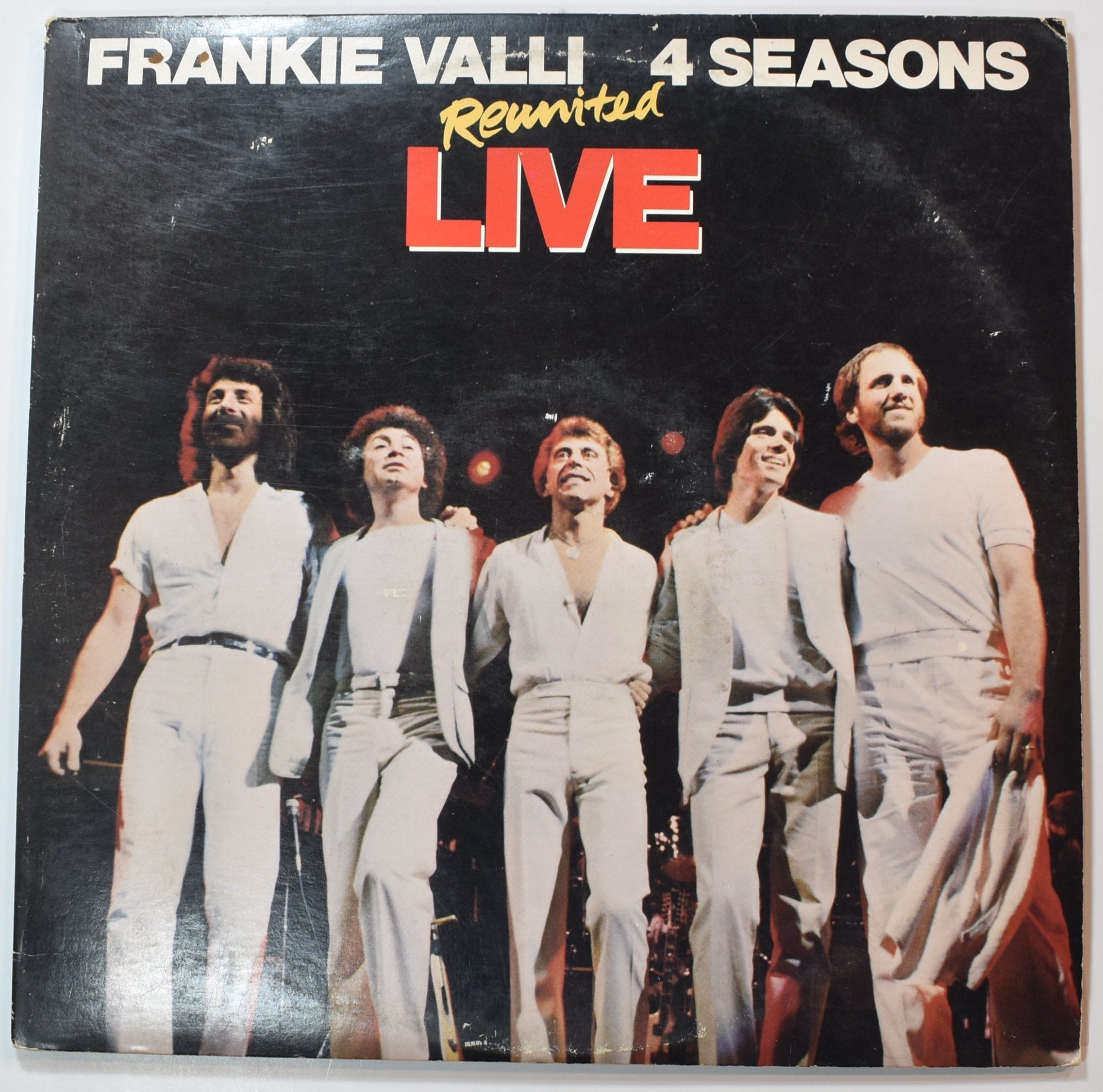 Vinyl Music Record Frankie Valli 4 seasons Live used record