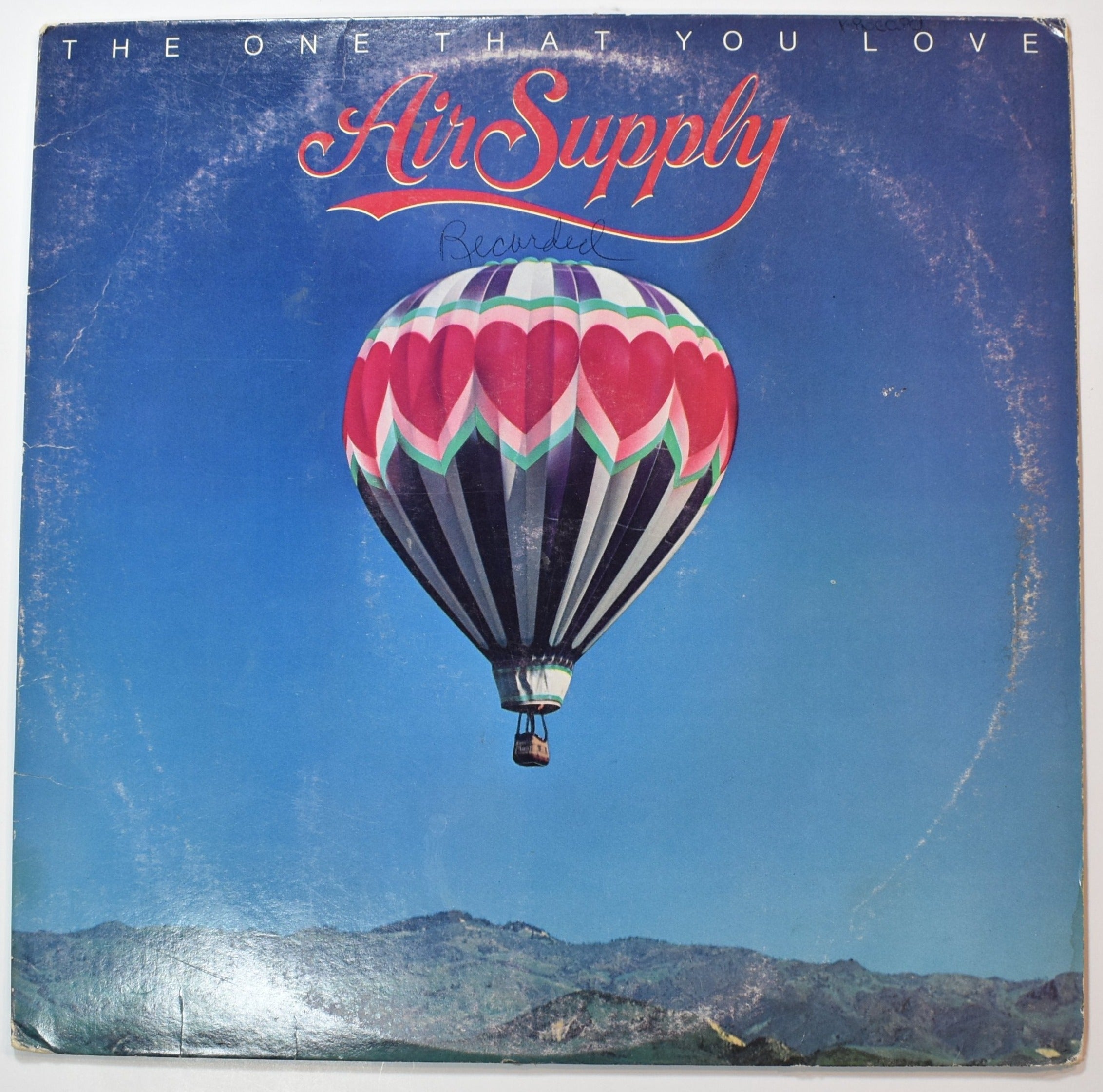 Vinyl Music Record Air Supply The one that you love used record