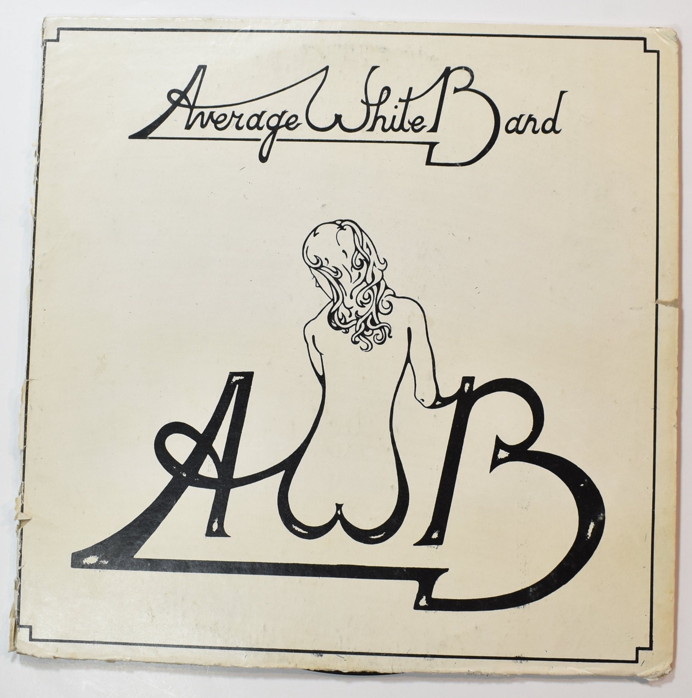 Vinyl Music Record Average White Band AWB Used record