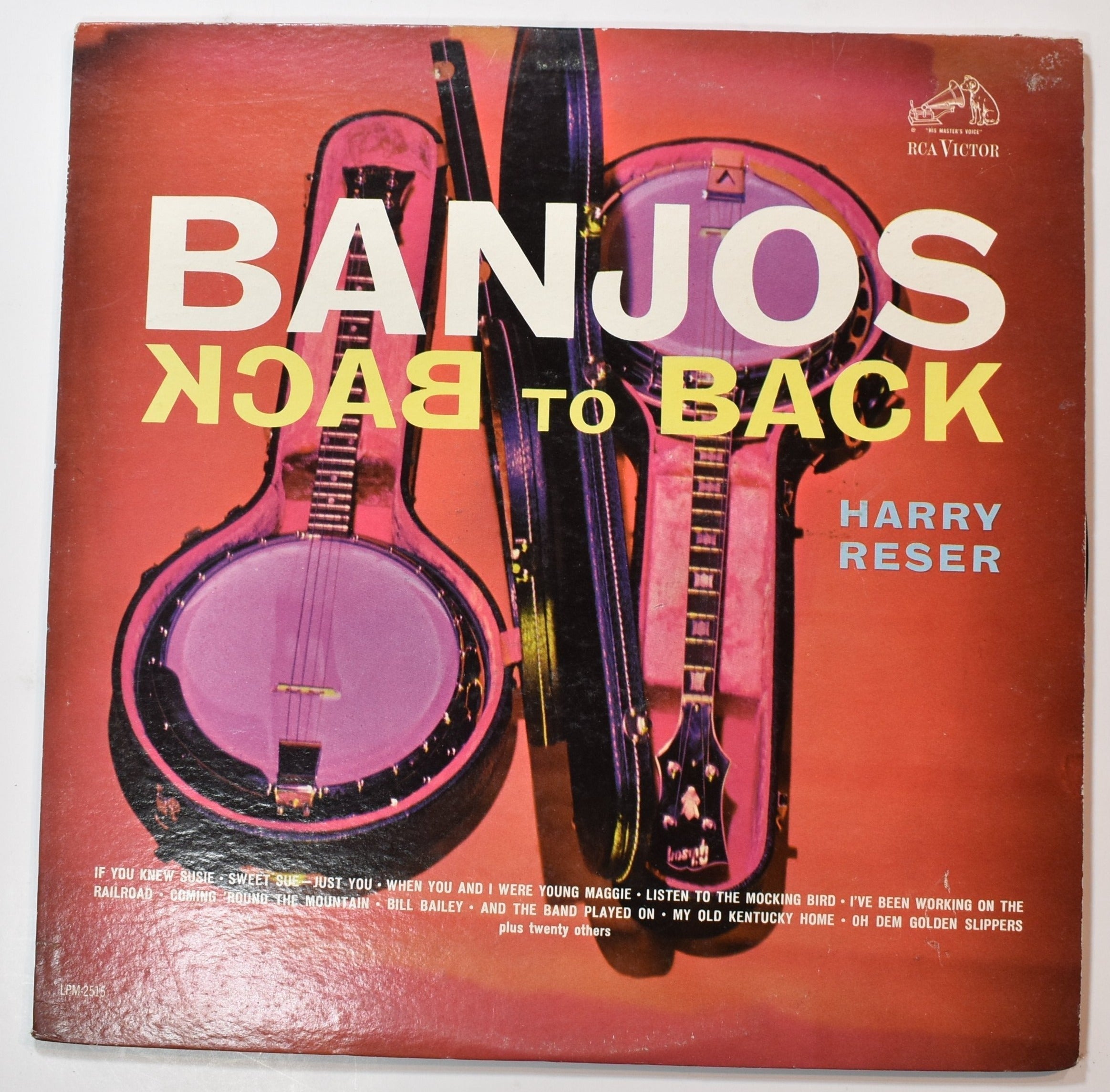 Vinyl Music Record Banjos Back to back harry Reser