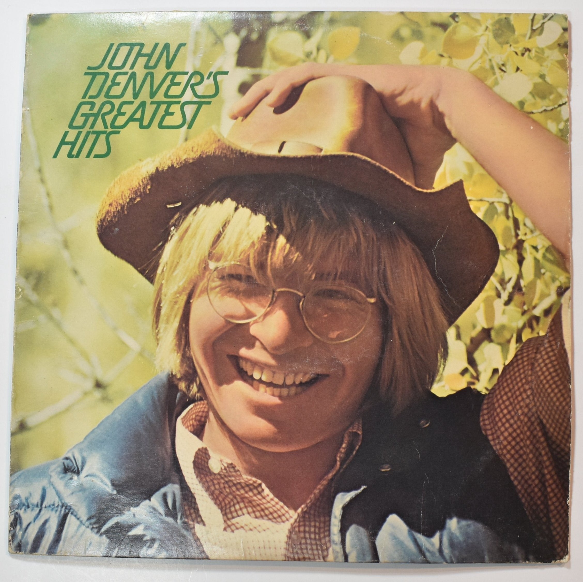 Vinyl Music Record John Denvers Greatest Hits record