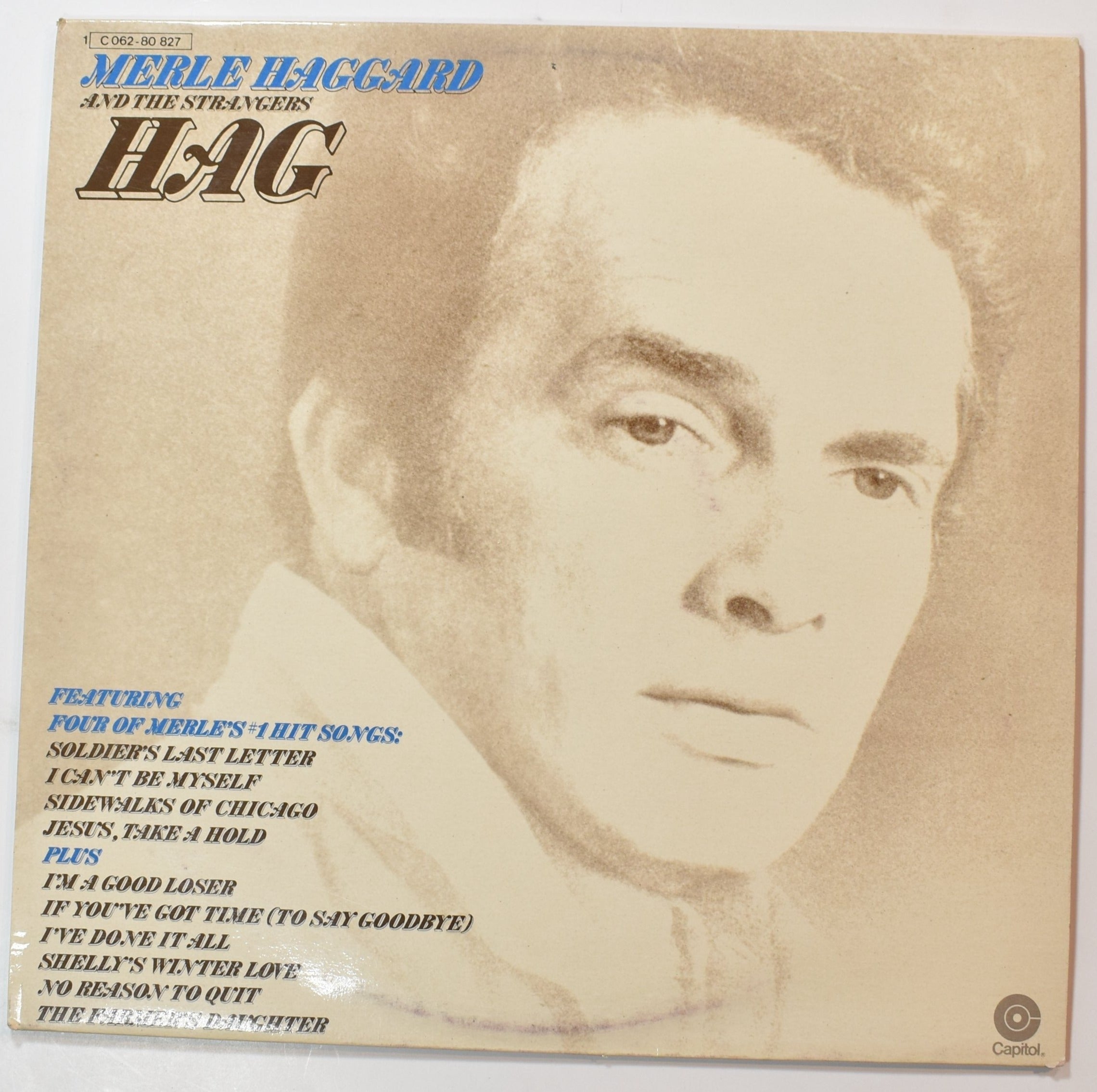 Vinyl Music Record Merle Haggard And the strangers HAG record