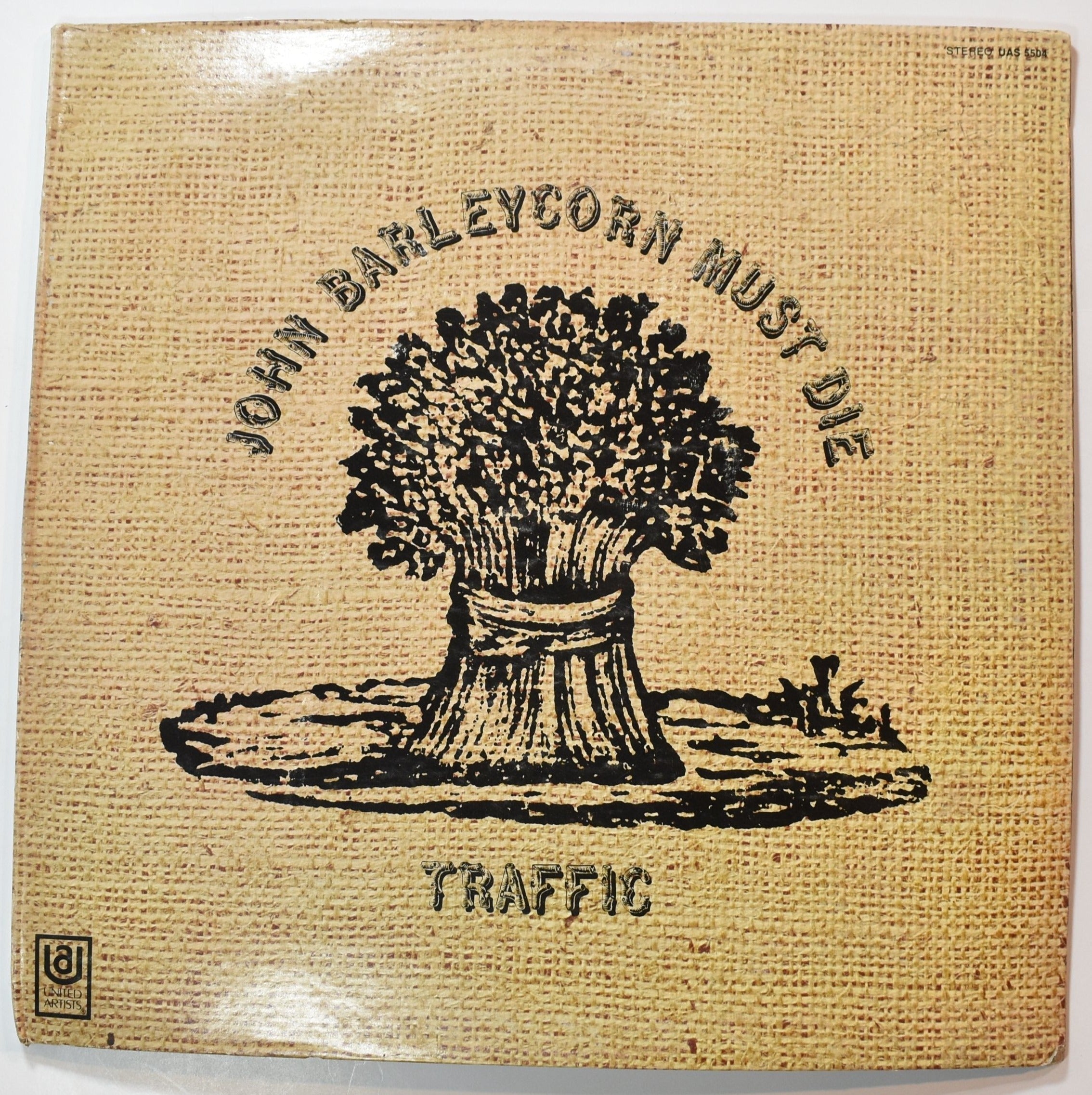 Vinyl Music Record John Barleycorn Must die Traffic record